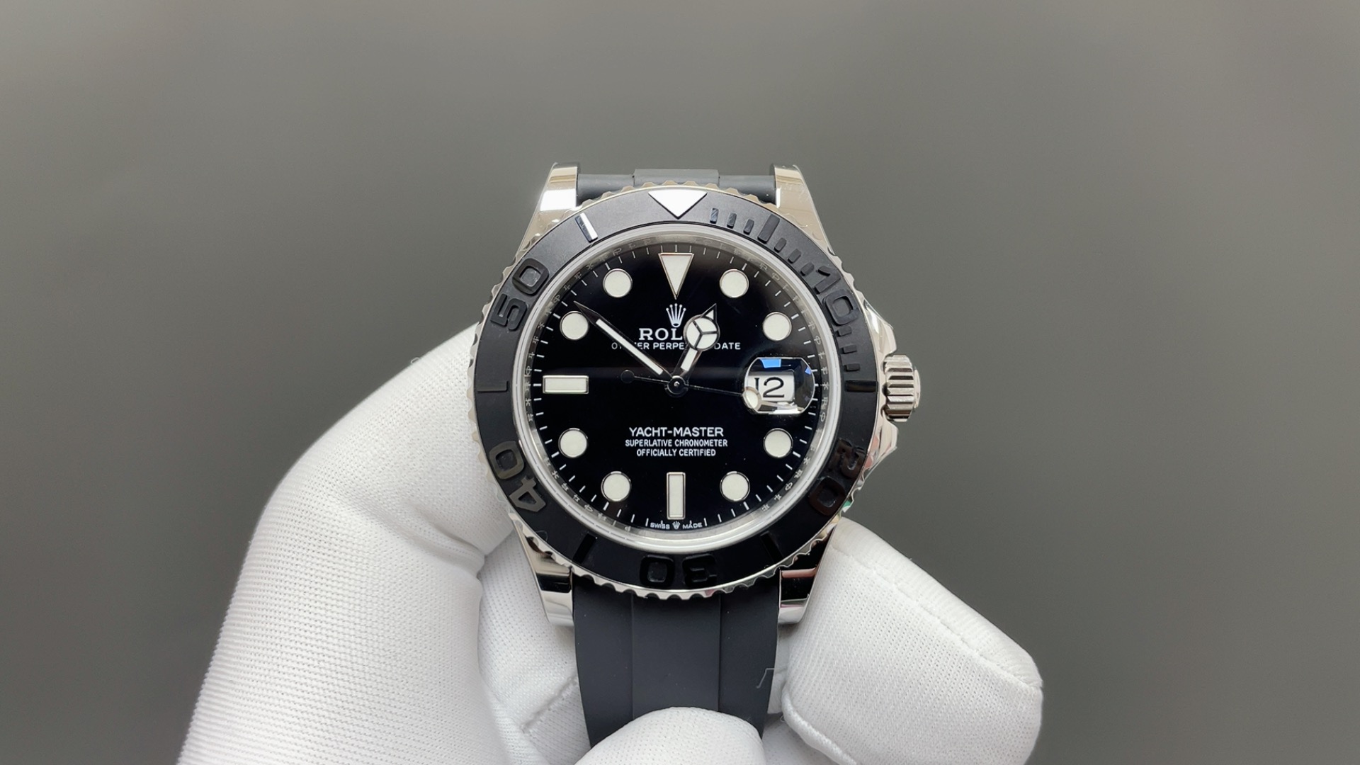 NO:821385,Today’s recommendation is the EWE Platinum Yacht-Master 42mm camera, top quality, actual shipping photos,19860909今日推荐EWE 白金游艇名仕 42mm 机 顶级品质 出货实拍,,Watch