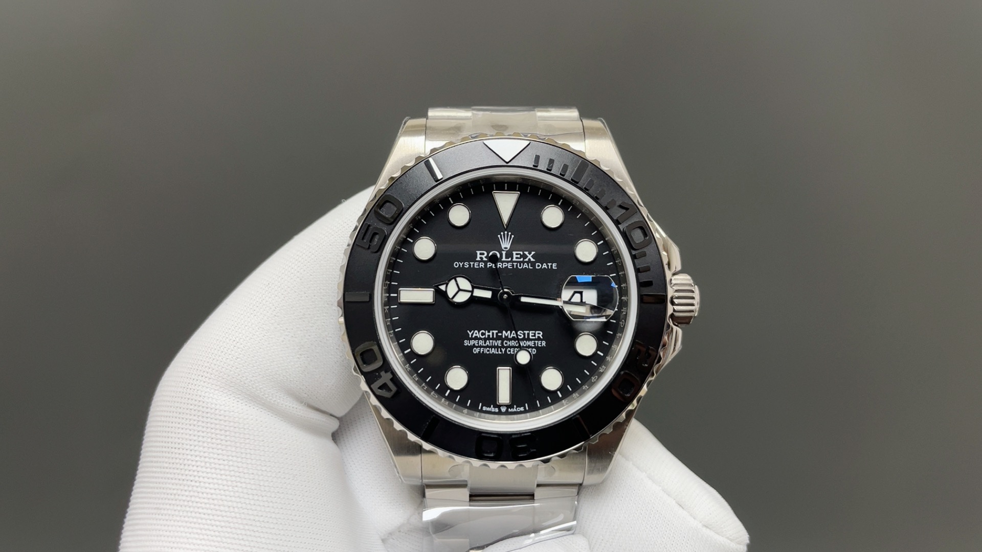 NO:882194,Today’s recommendation is EWE Yacht-Master titanium shell 42mm machine, top quality, real shots of shipment,19860909今日推荐EWE 游艇名仕 钛壳 42mm 机 顶级品质 出货实拍,,Watch