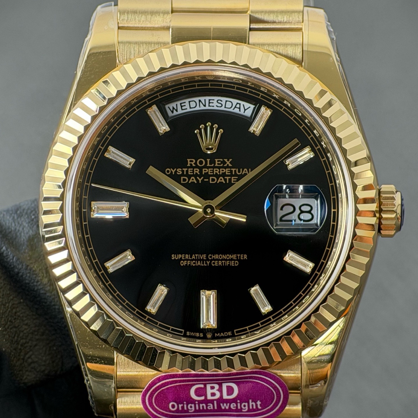 NO:947052,Produced by genuine CBD, you will get your money back!  Black rock candy, integrated movement,19860909真CBD出品,掉皮包退！黑冰糖,一体机芯,,Watch
