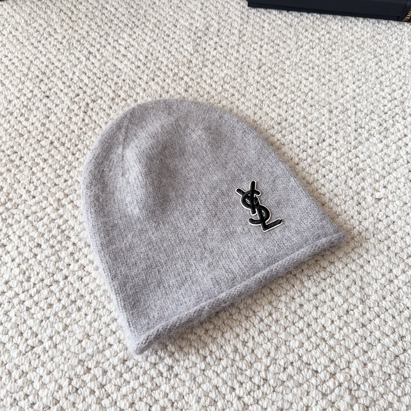 ysl 圣罗兰 2025秋冬新款毛线帽，男女款针织帽，