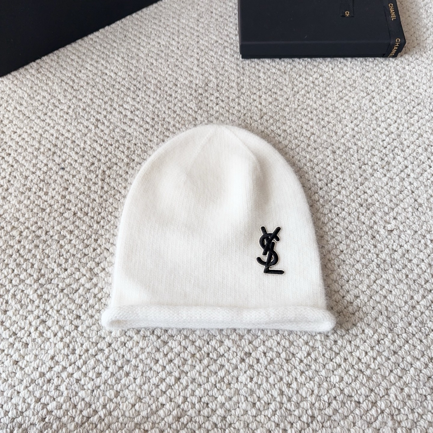 ysl 圣罗兰 2025秋冬新款毛线帽，男女款针织帽，