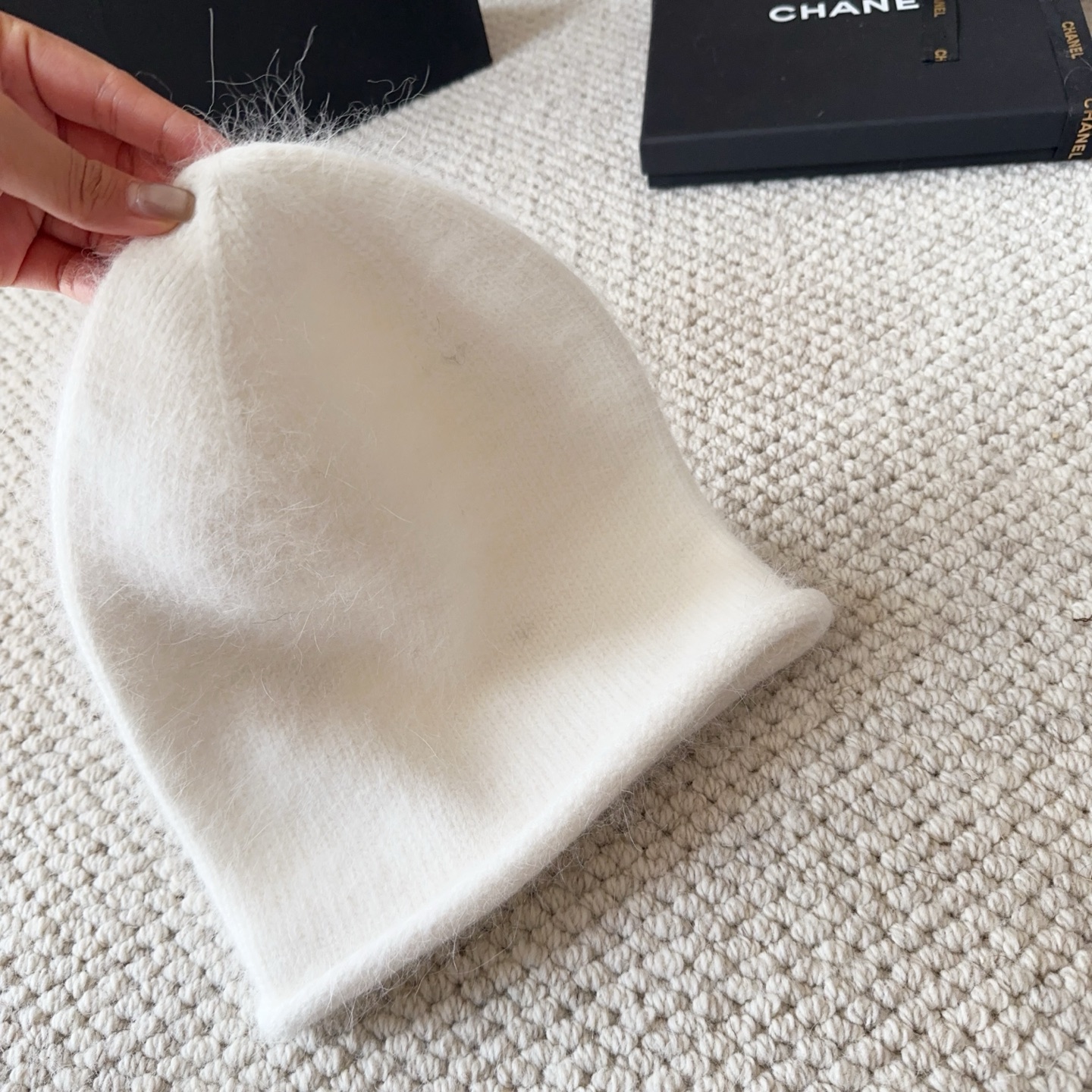 ysl 圣罗兰 2025秋冬新款毛线帽，男女款针织帽，