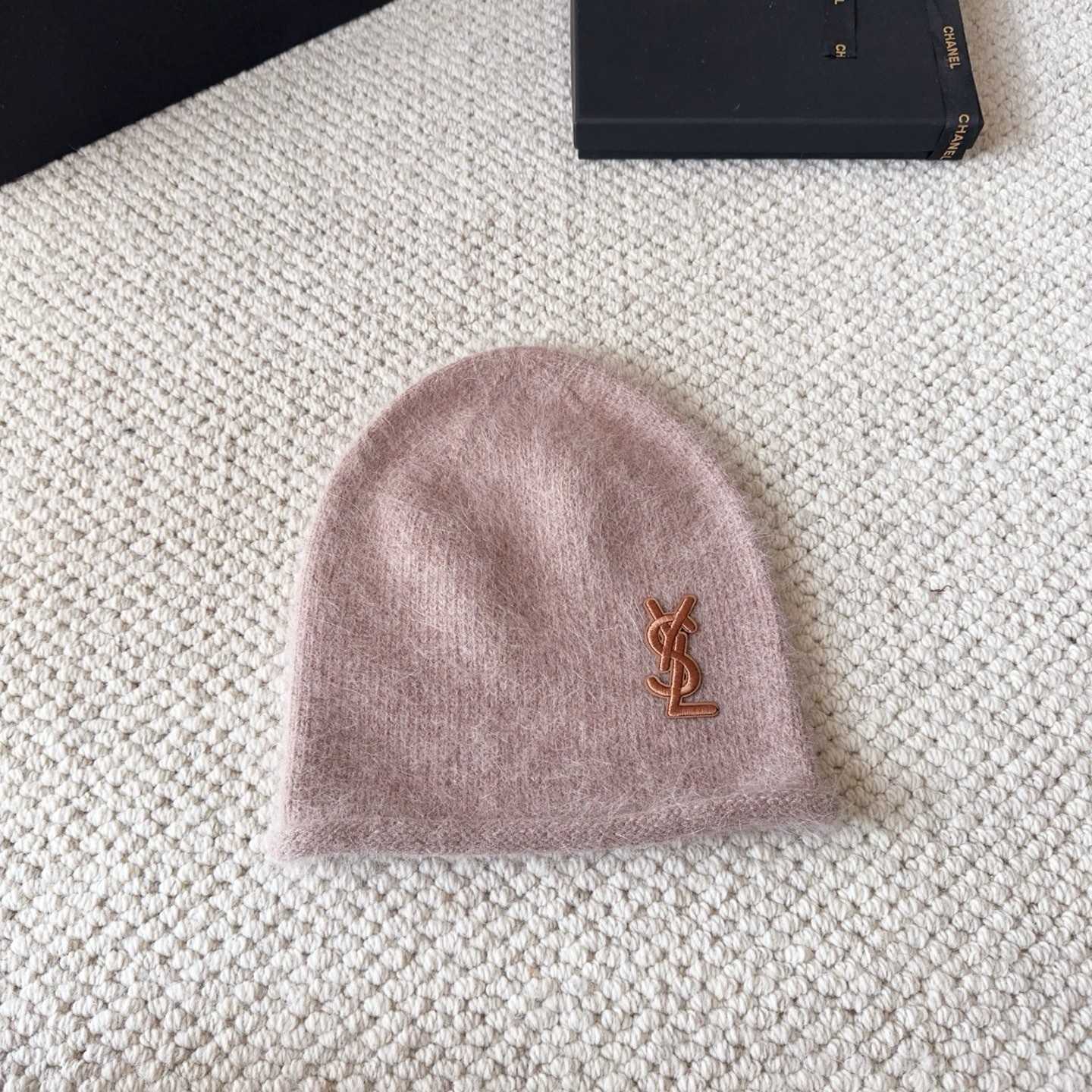 ysl 圣罗兰 2025秋冬新款毛线帽，男女款针织帽，