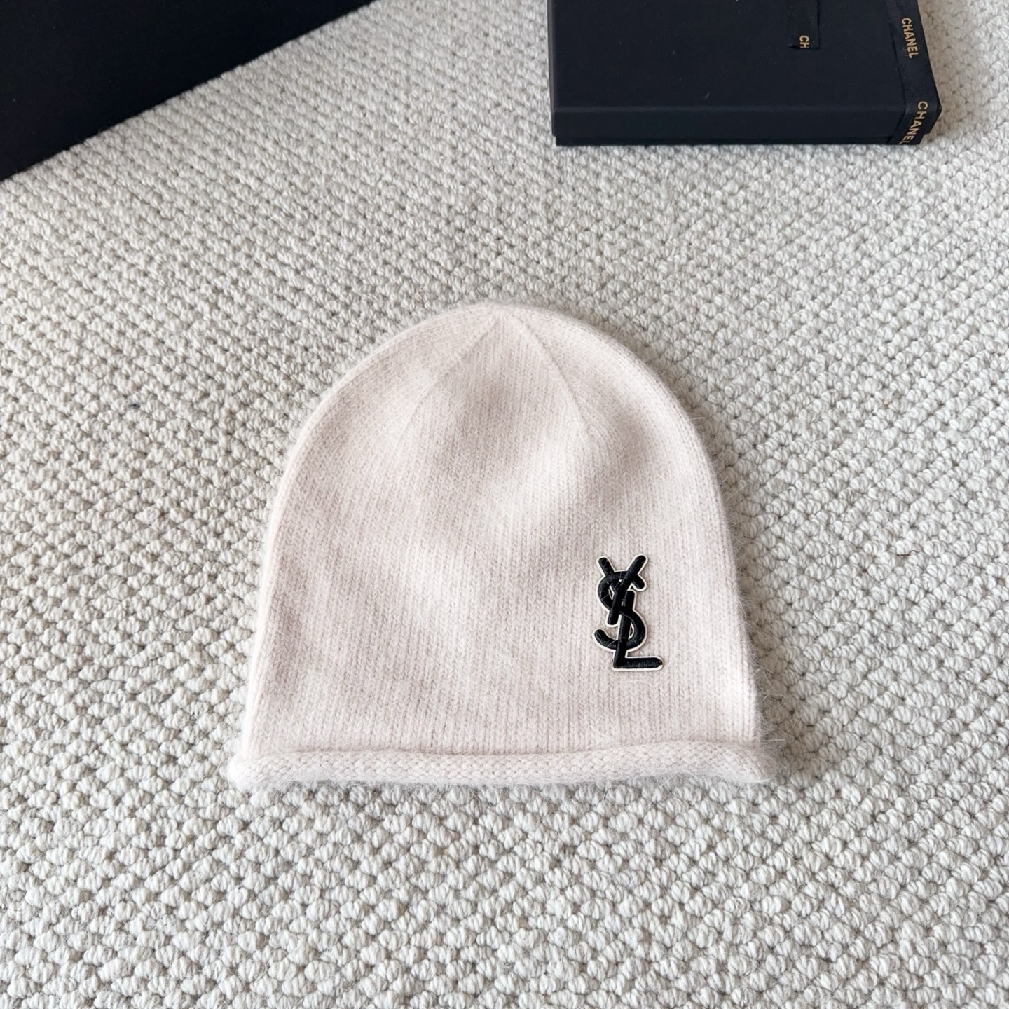 ysl 圣罗兰 2025秋冬新款毛线帽，男女款针织帽，