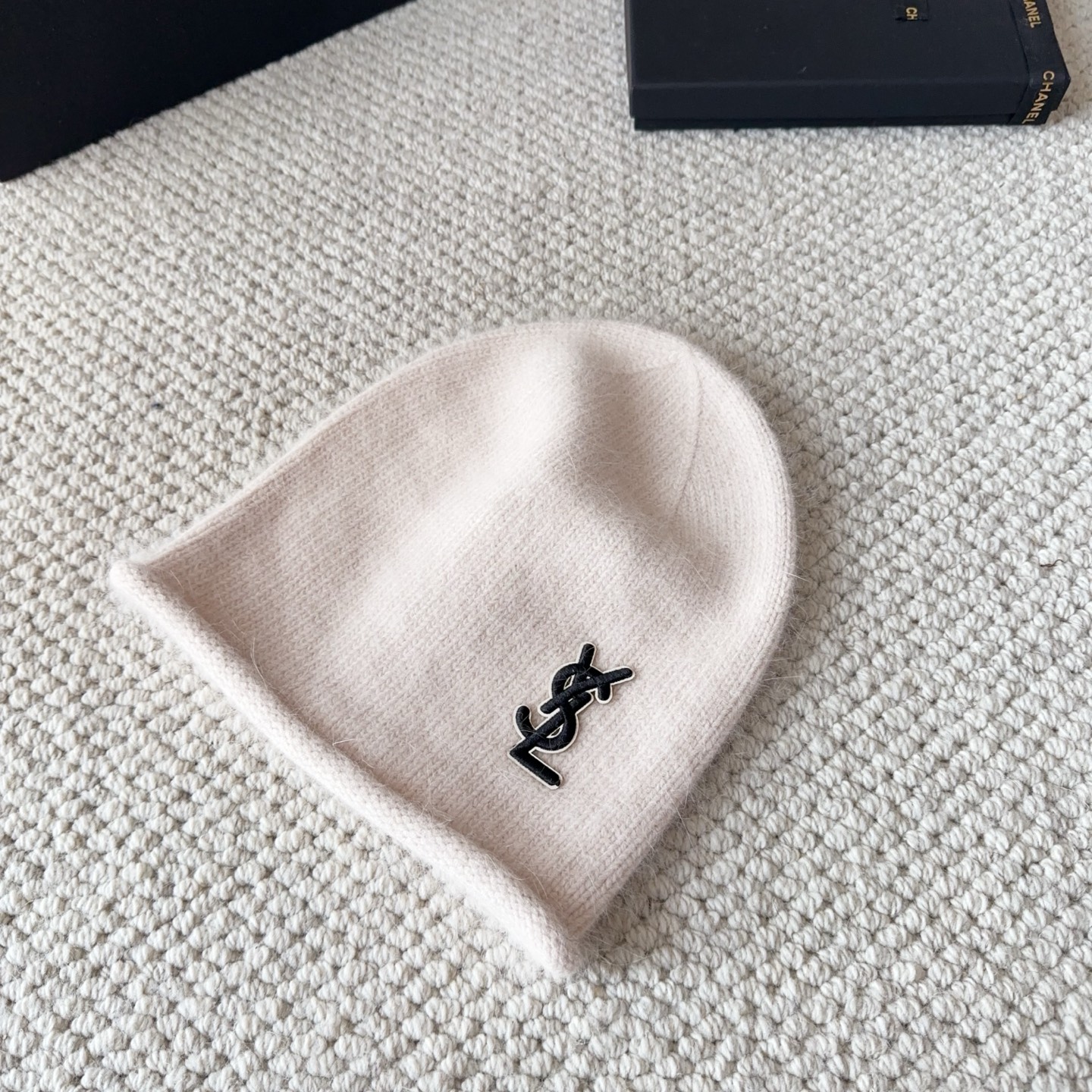 ysl 圣罗兰 2025秋冬新款毛线帽，男女款针织帽，