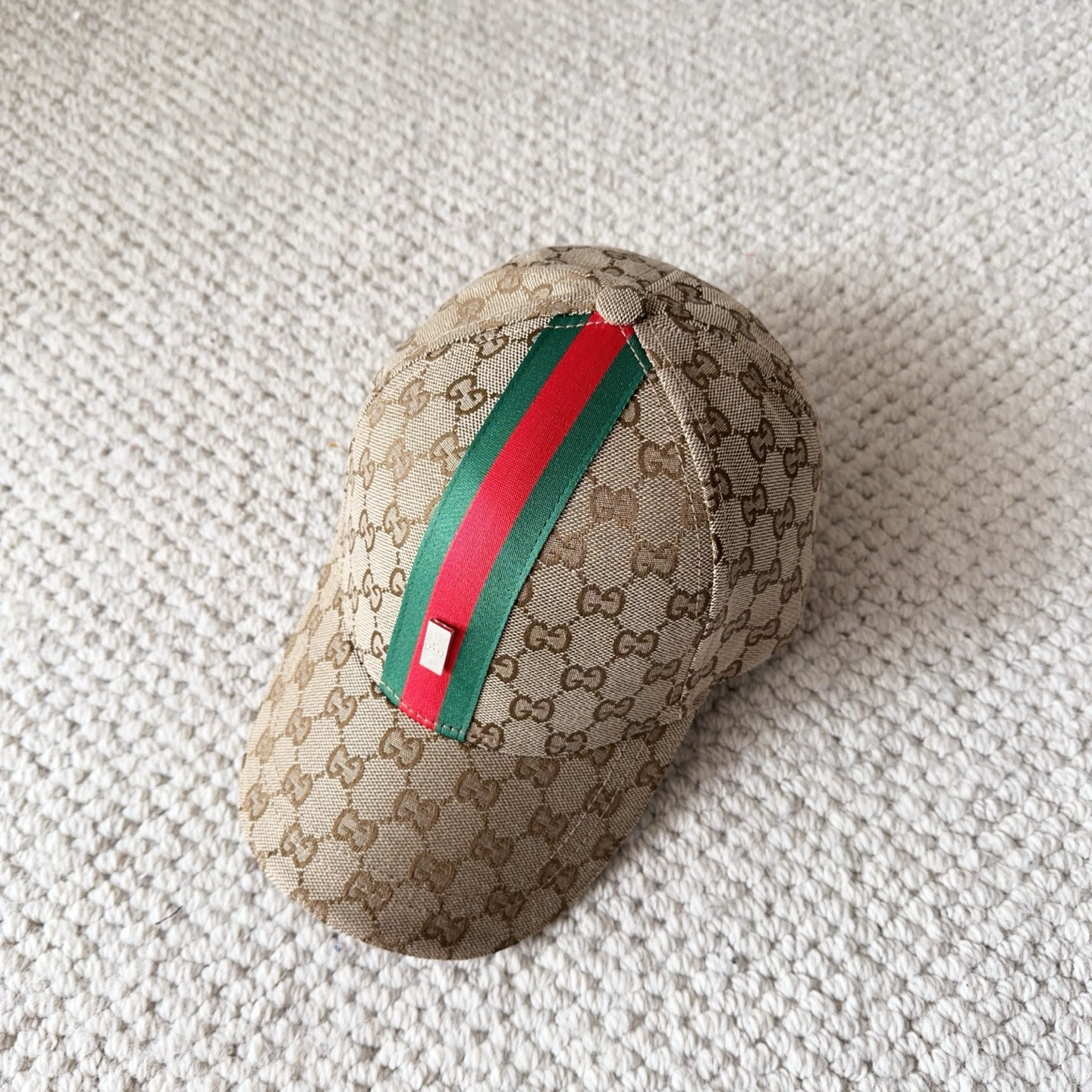 👒古奇GUCCI 👒专柜新款棒球帽，简单大方 男女通用遮阳帽