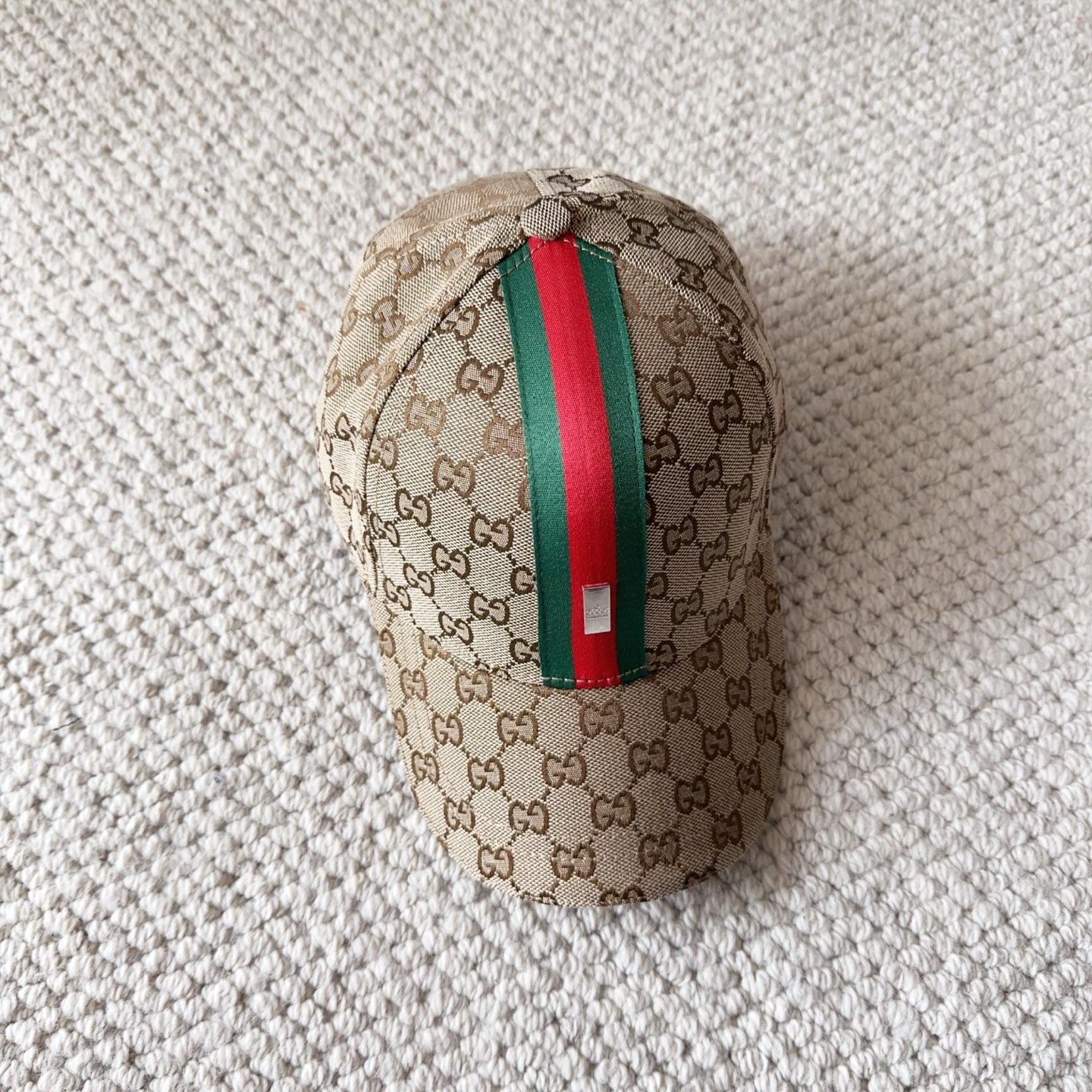 👒古奇GUCCI 👒专柜新款棒球帽，简单大方 男女通用遮阳帽