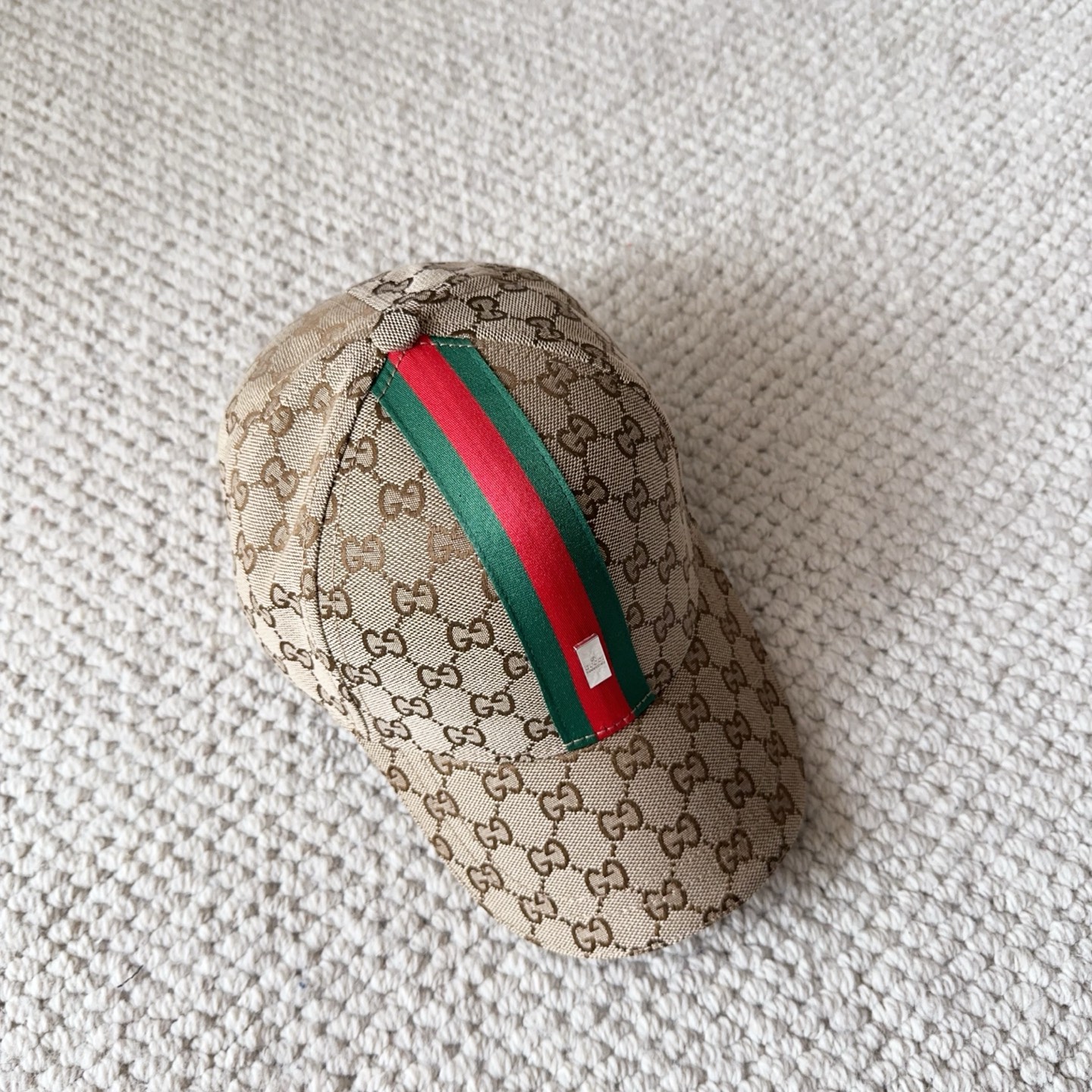 👒古奇GUCCI 👒专柜新款棒球帽，简单大方 男女通用遮阳帽