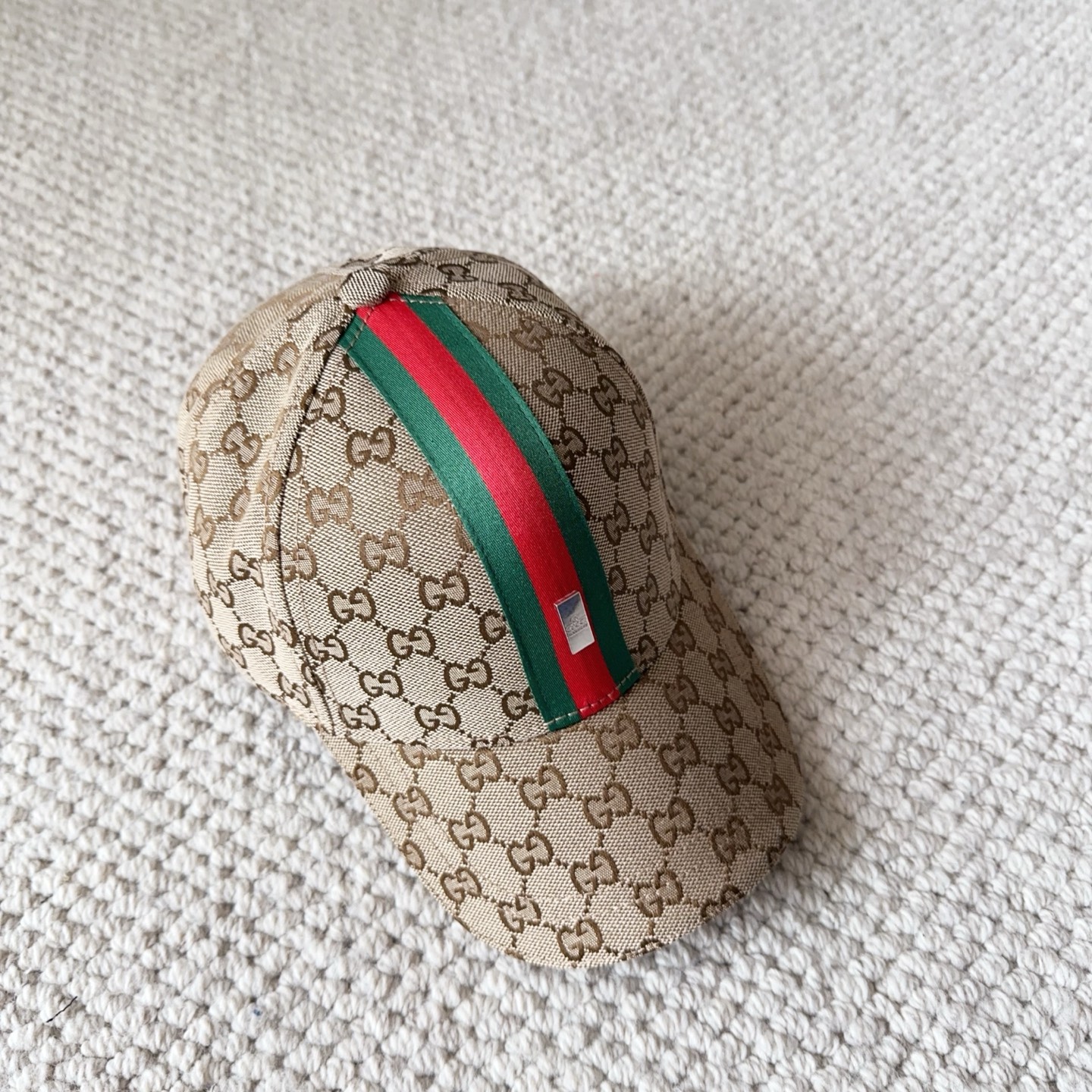 👒古奇GUCCI 👒专柜新款棒球帽，简单大方 男女通用遮阳帽