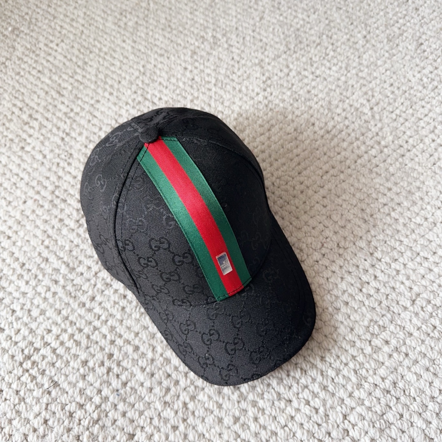 👒古奇GUCCI 👒专柜新款棒球帽，简单大方 男女通用遮阳帽