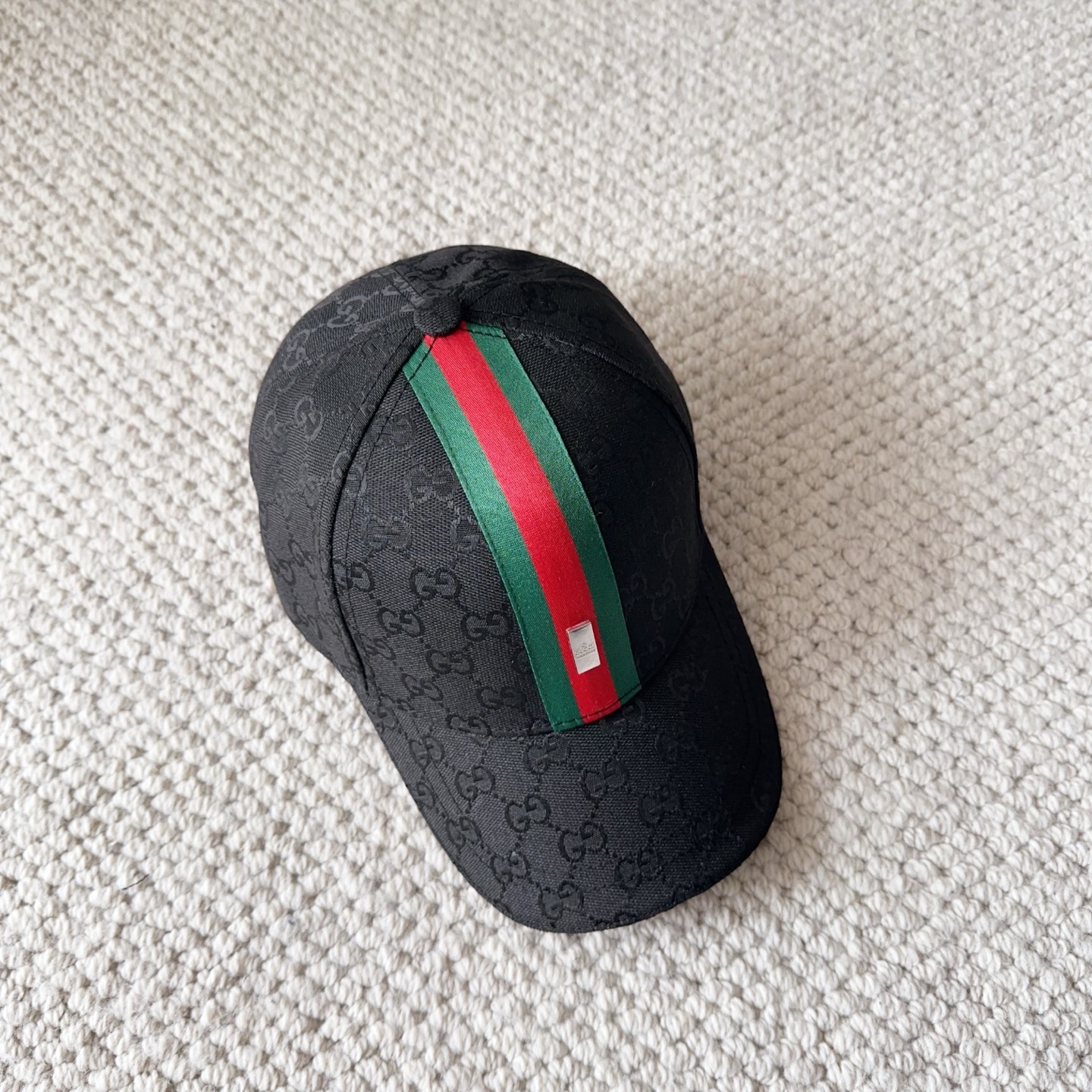 👒古奇GUCCI 👒专柜新款棒球帽，简单大方 男女通用遮阳帽