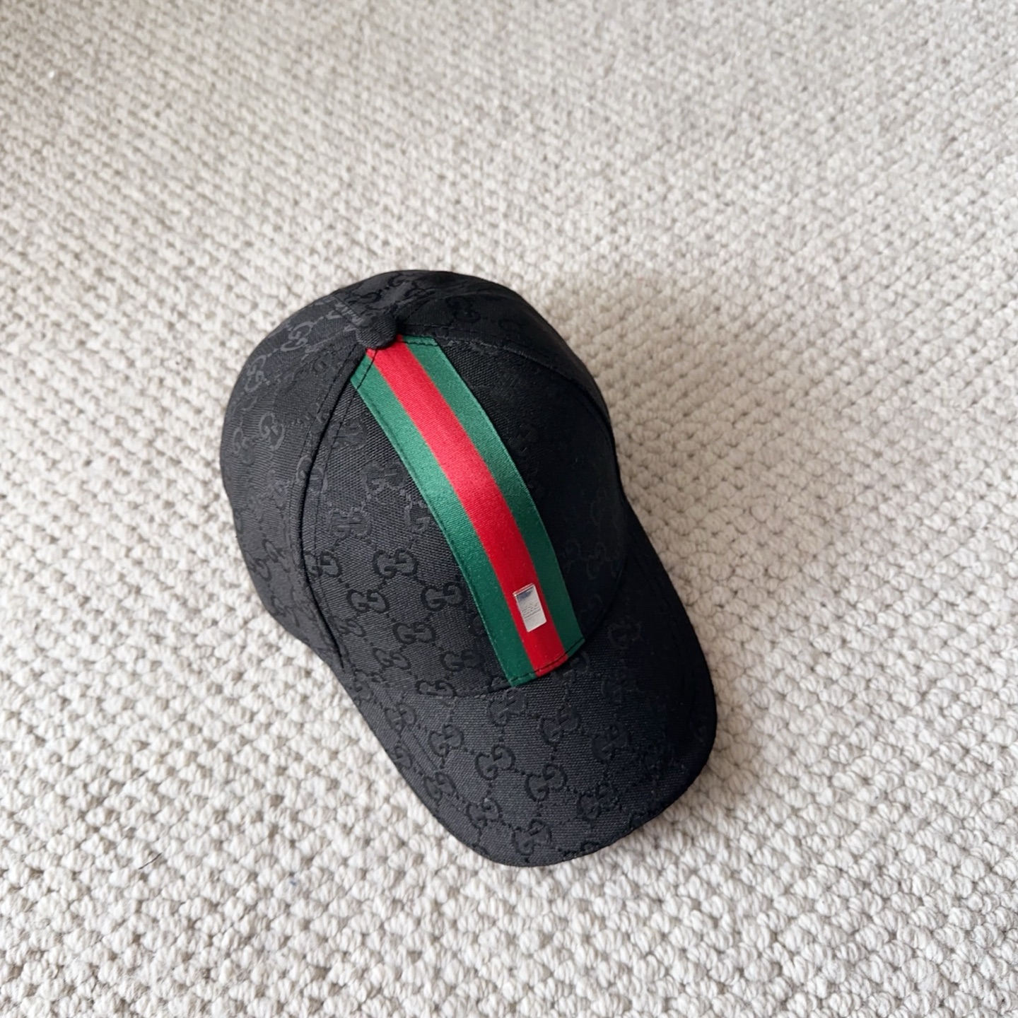 👒古奇GUCCI 👒专柜新款棒球帽，简单大方 男女通用遮阳帽