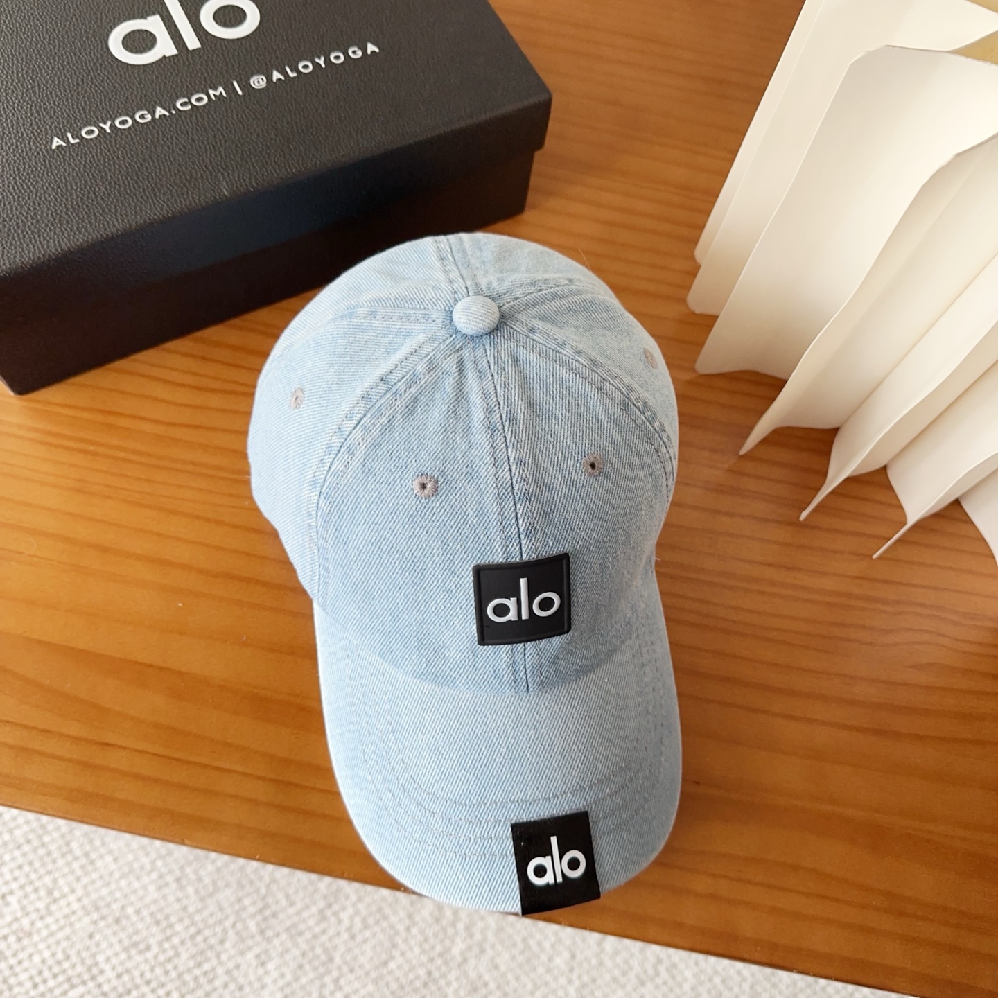 爆款🔥Alo秋季新款棒球帽定制面料，简约时尚更透气，超火爆现货秒发