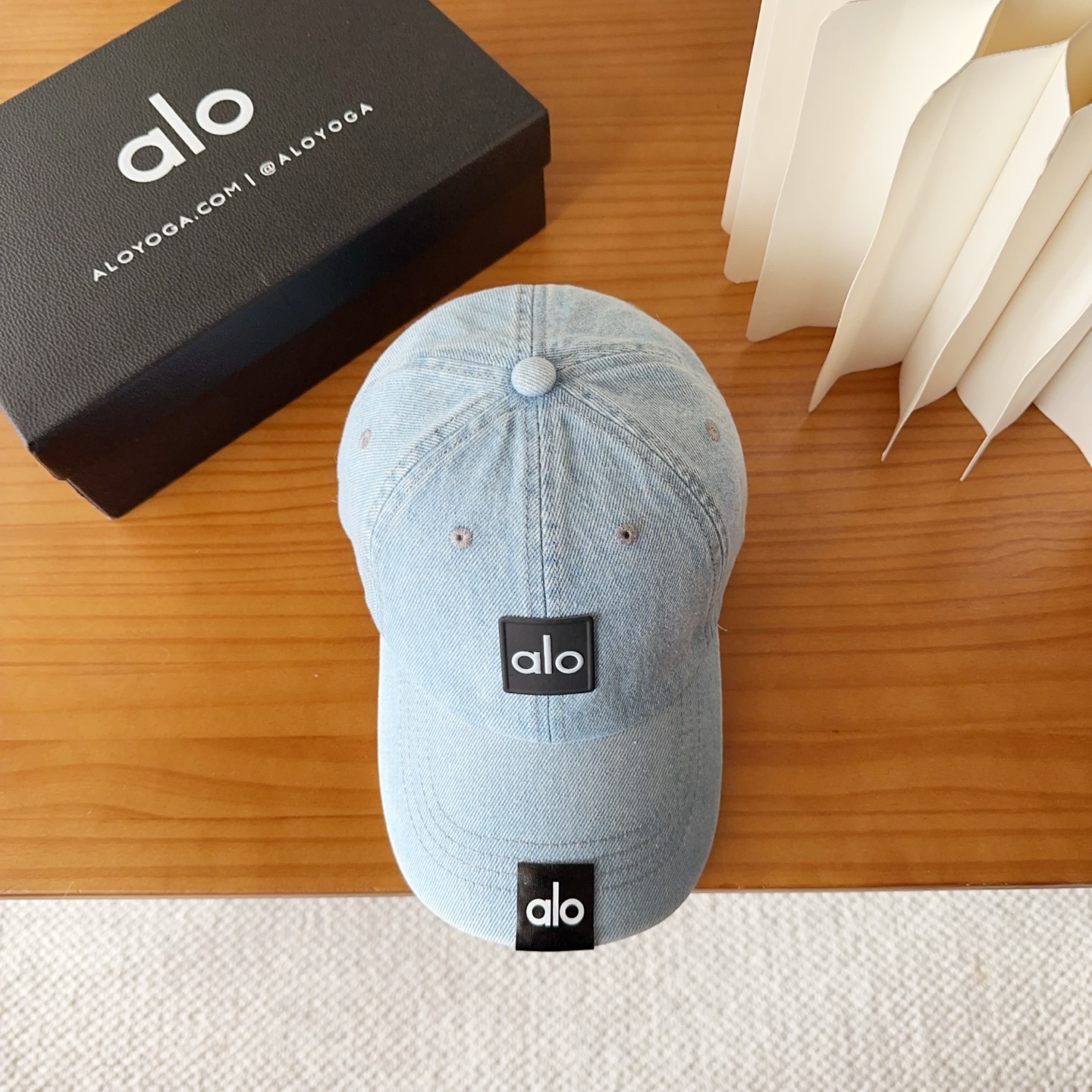 爆款🔥Alo秋季新款棒球帽定制面料，简约时尚更透气，超火爆现货秒发