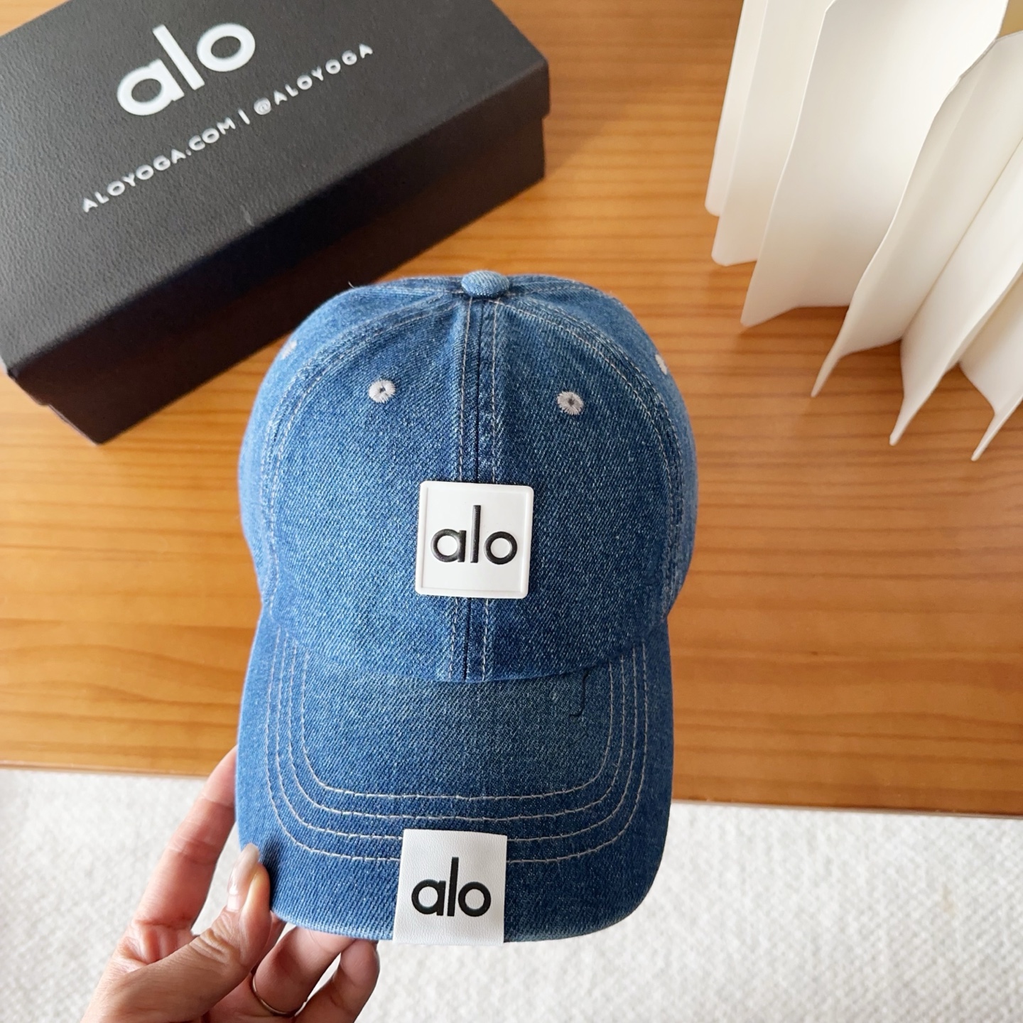 爆款🔥Alo秋季新款棒球帽定制面料，简约时尚更透气，超火爆现货秒发