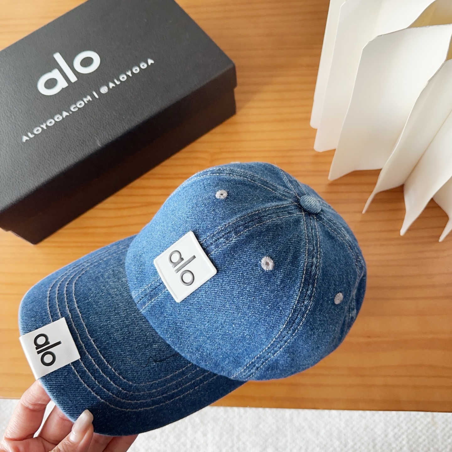 爆款🔥Alo秋季新款棒球帽定制面料，简约时尚更透气，超火爆现货秒发