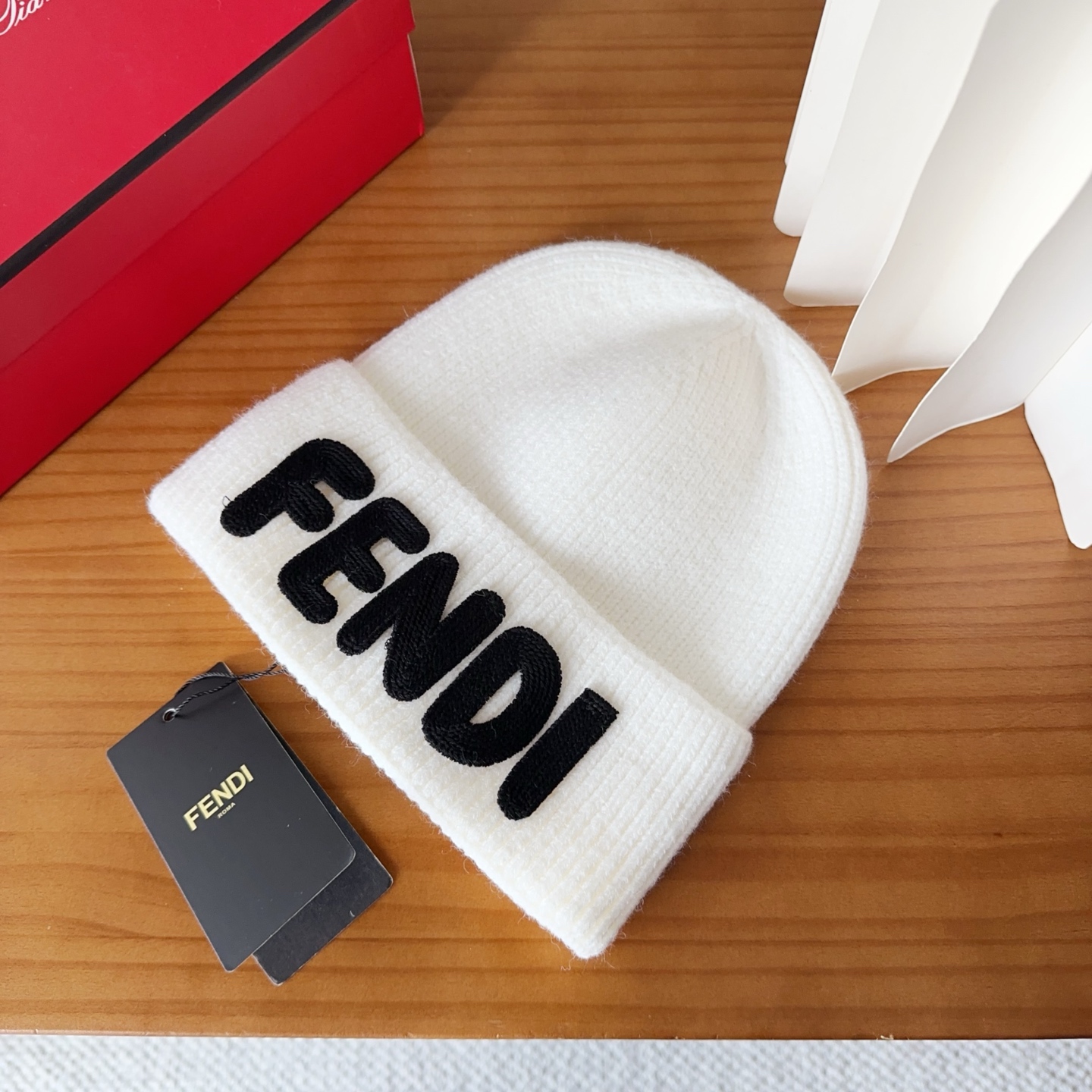 Fendi Double F Wool Beanie - Stylish Knit Cap for Men & Women 10 i1760548178060 8308 0 8