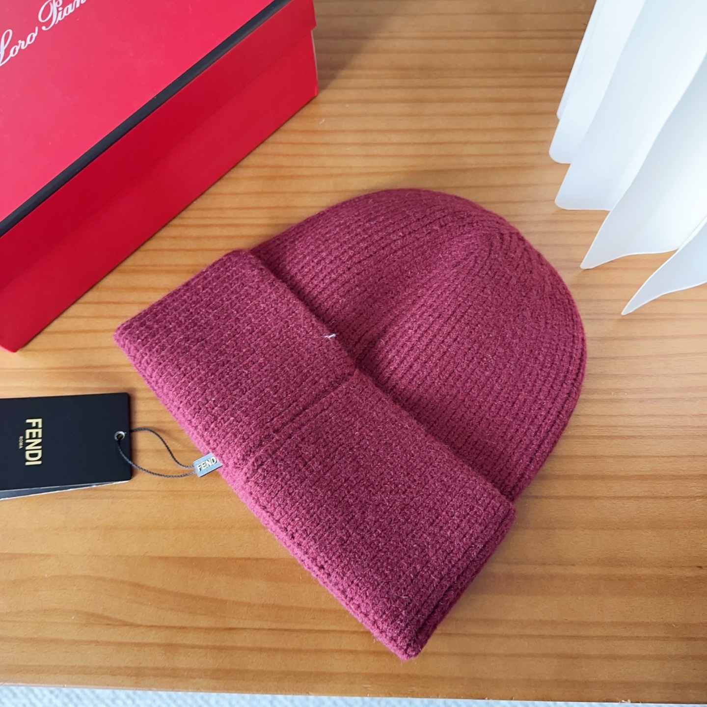 Fendi Double F Wool Beanie Hat - Stylish & Warm Winter Headwear 9 i1760548227115 9394 0 7