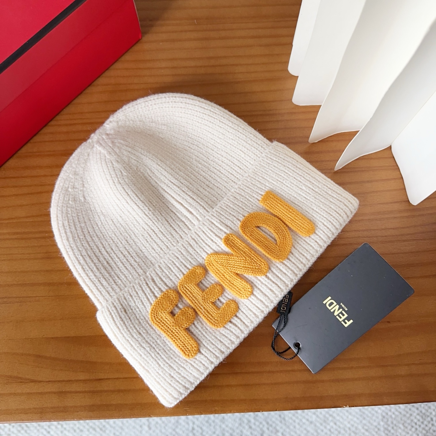 Fendi Double F Knit Wool Beanie Hat - Stylish & Trendy Streetwear 6 i1760548279793 9423 0 4