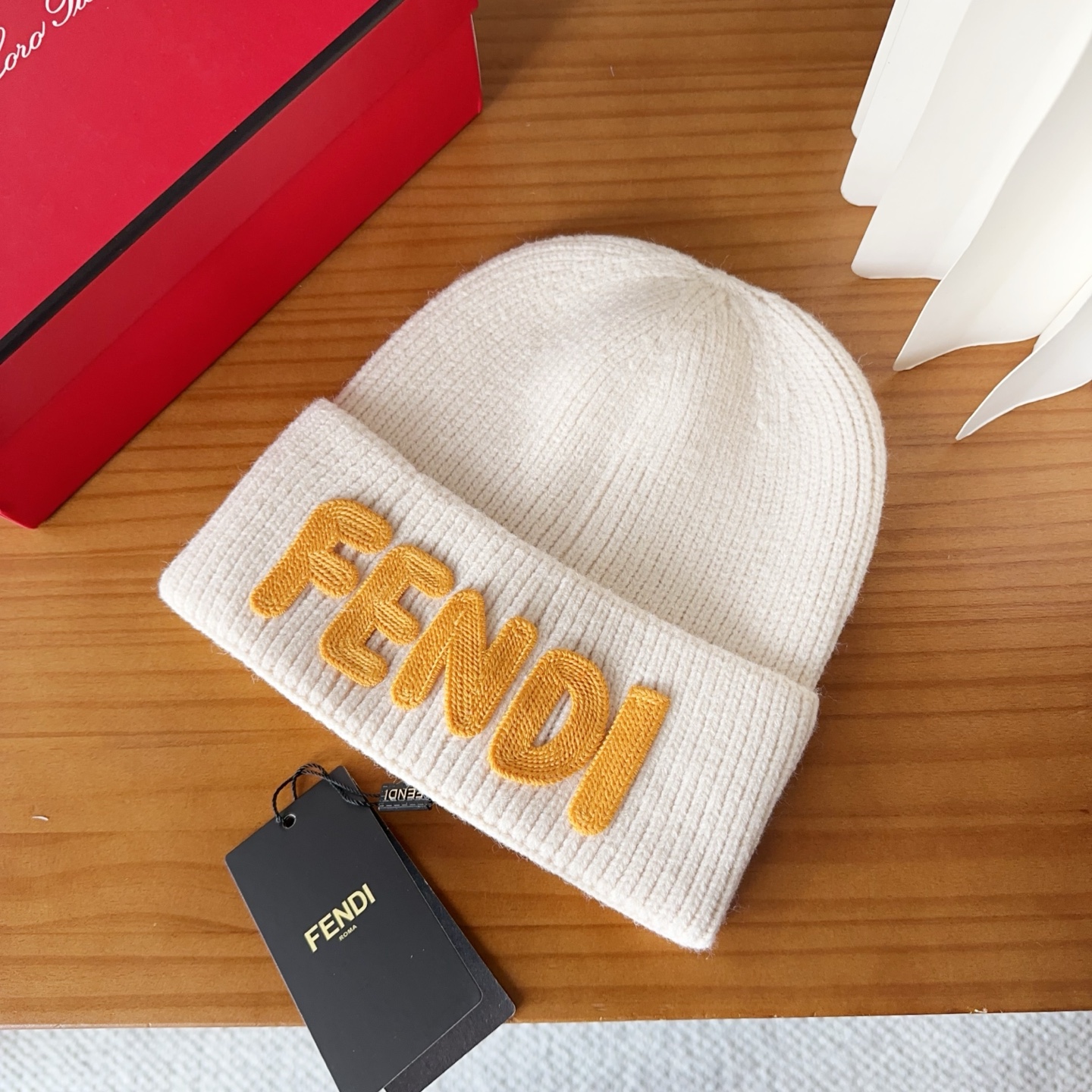Fendi Double F Knit Wool Beanie Hat - Stylish & Trendy Streetwear 4 i1760548279799 5900 0 2