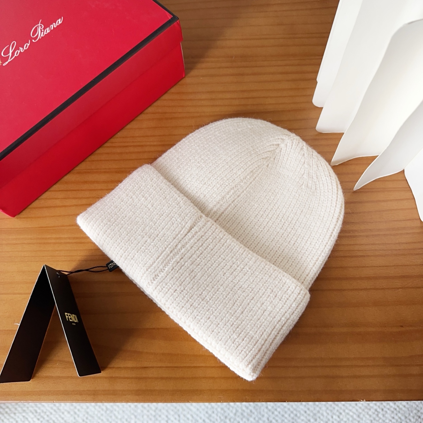 Fendi Double F Knit Wool Beanie Hat - Stylish & Trendy Streetwear 8 i1760548282306 3094 0 6