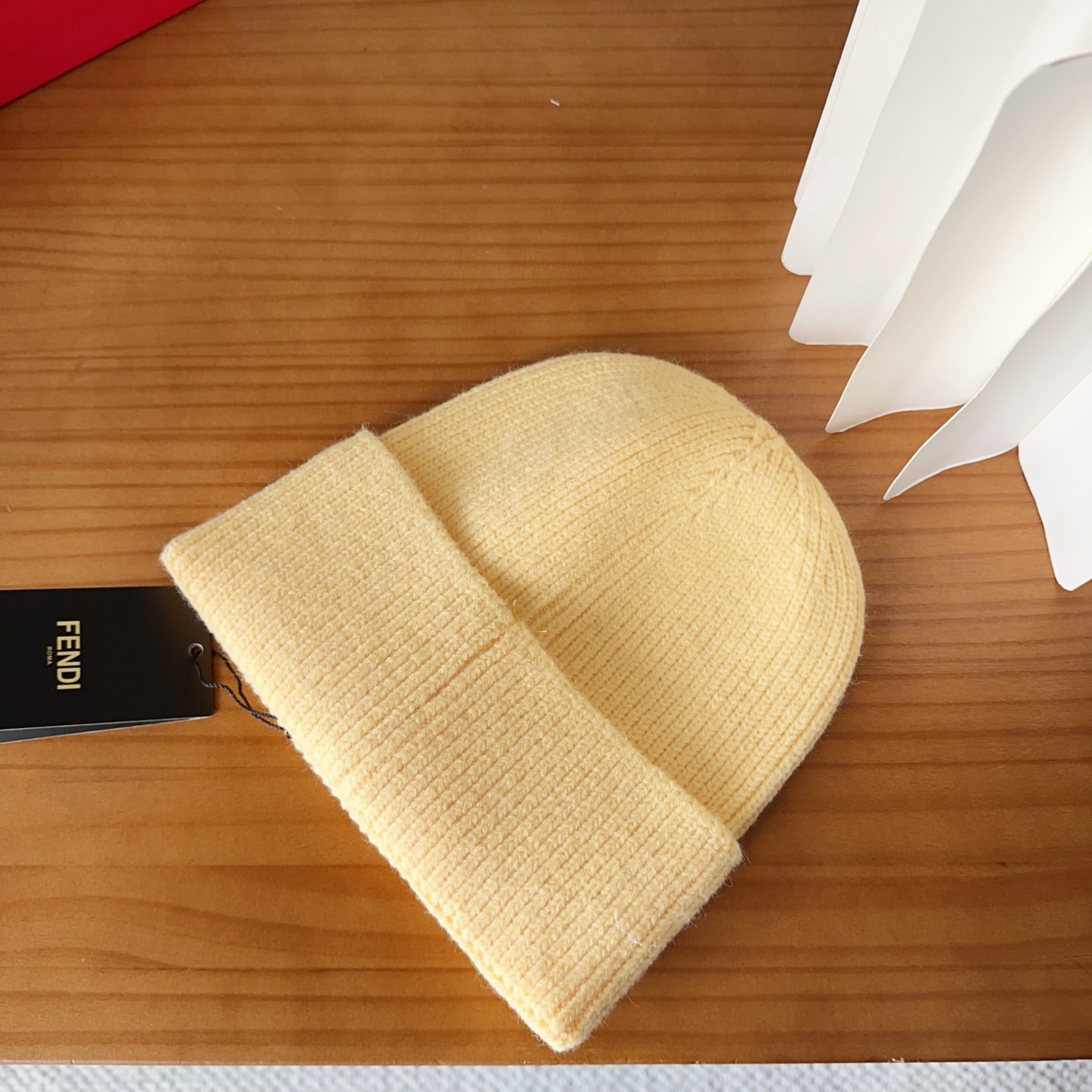 Fendi Double F Wool Beanie - Stylish & Warm Knit Hat for Men & Women 8 i1760548302426 7117 0 6