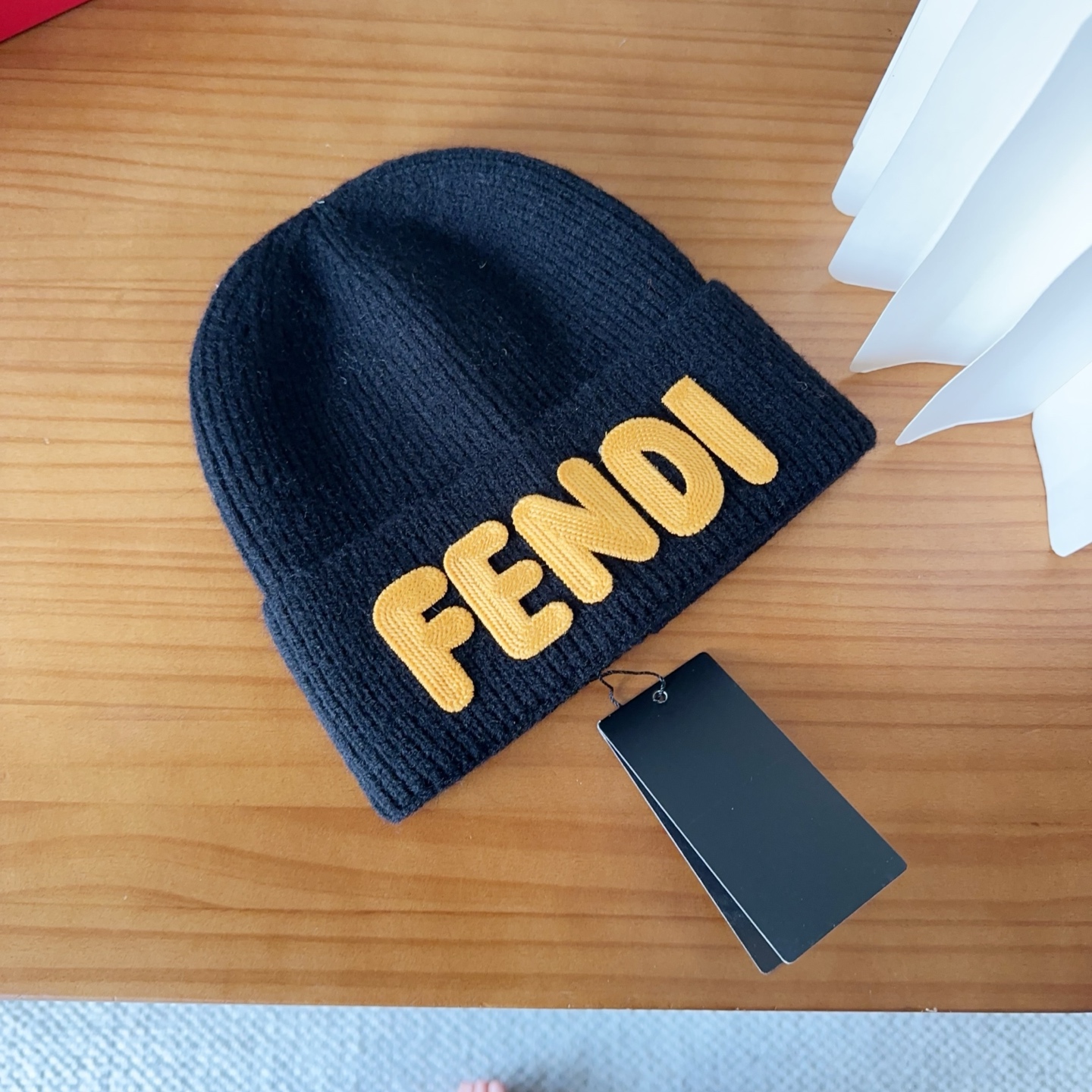 Fendi Double F Wool Beanie - Stylish Knit Cap for Men & Women 9 i1760548341853 3959 0 7