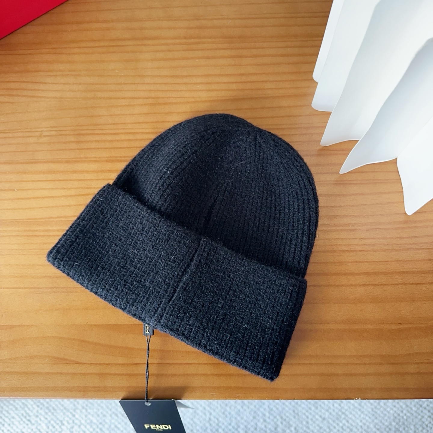 Fendi Double F Wool Beanie - Stylish Knit Cap for Men & Women 7 i1760548341861 9611 0 5
