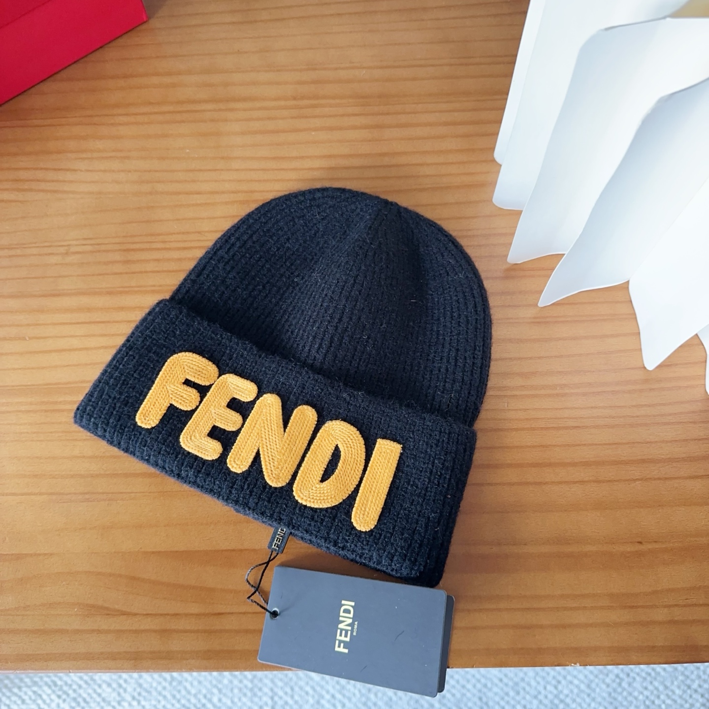 Fendi Double F Wool Beanie - Stylish Knit Cap for Men & Women 4 i1760548343925 1972 0 2