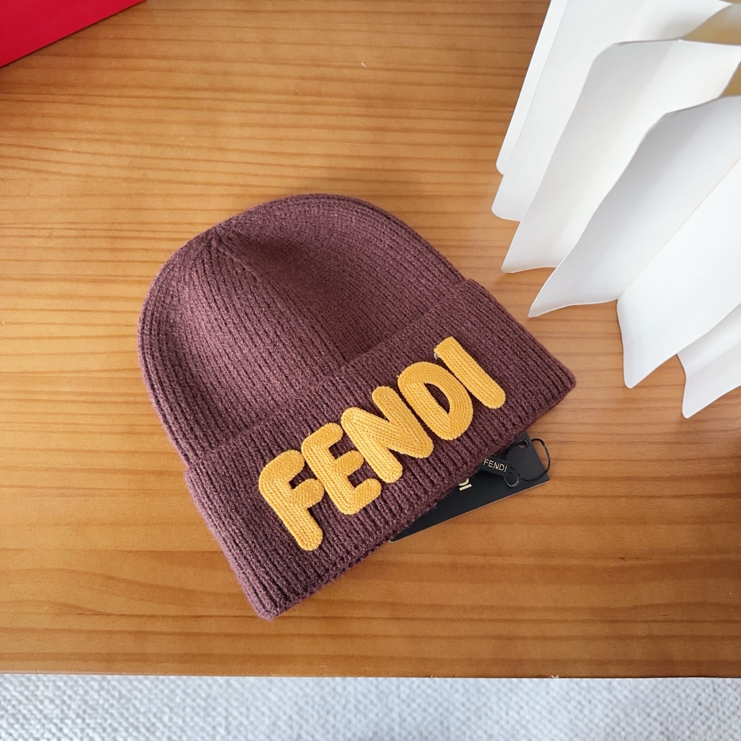 Fendi Double F Wool Beanie Hat - Stylish & Trendy Streetwear 8 i1760548364127 1915 0 6