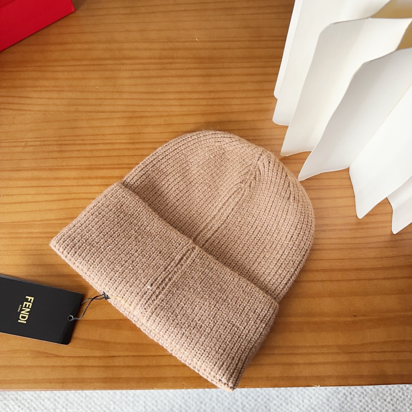 Fendi Double F Wool Beanie Hat - Stylish Knit Cap for Men and Women 7 i1760548378975 1307 0 5