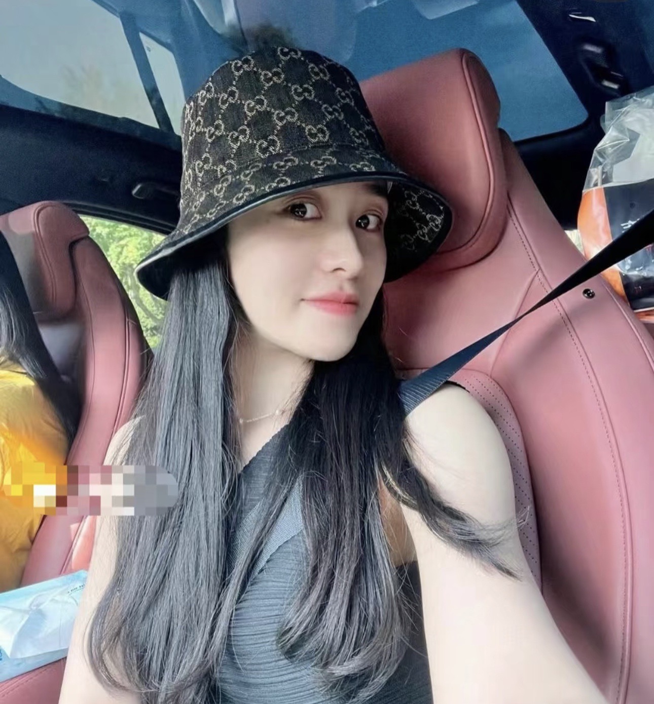 GUCCI古奇 2025新款专柜同步渔夫帽，爆款出货，超级好搭，新款上架