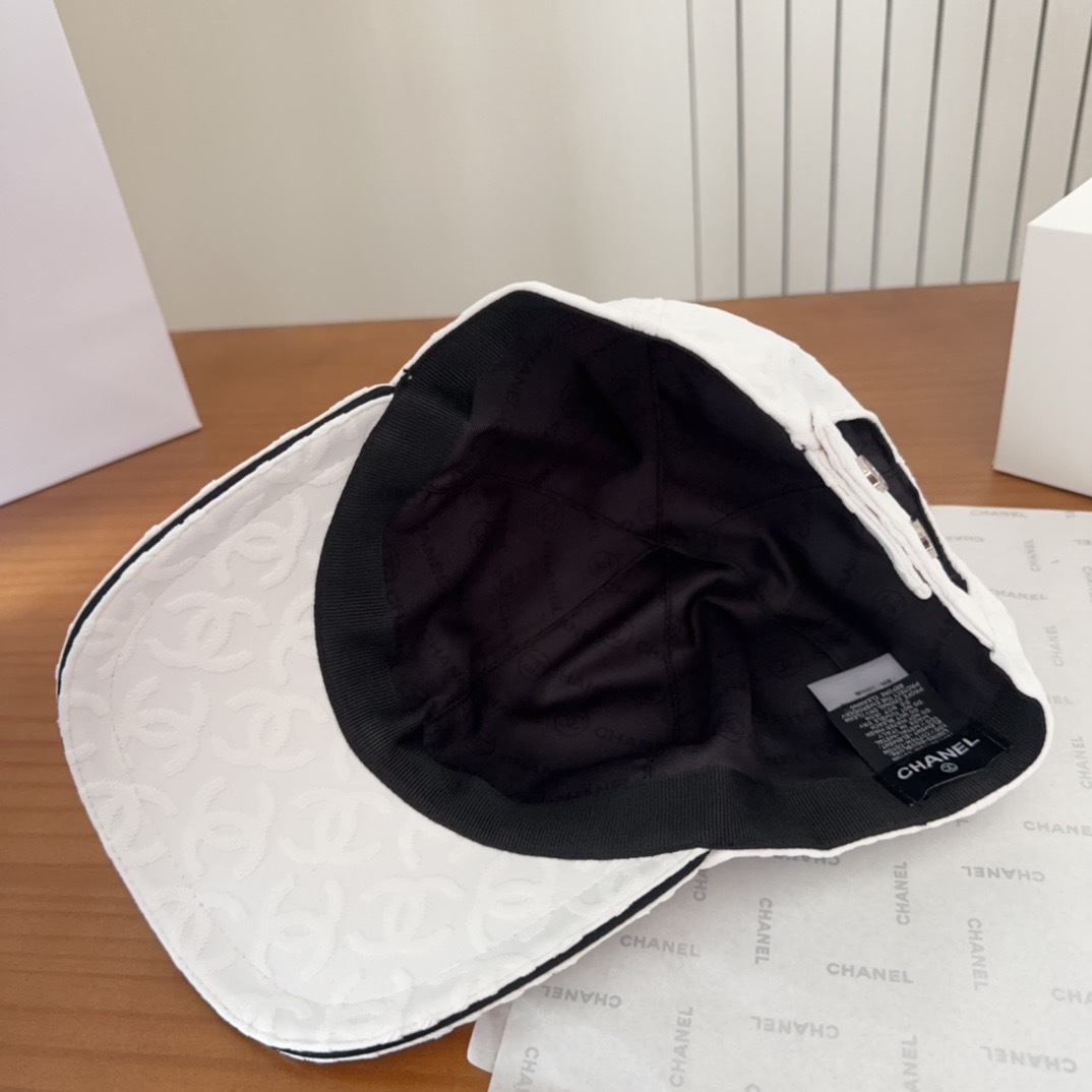 香奈儿CHANEL 新品高定棒球帽，小香logo经典简约，时尚休闲设计 跑量新品