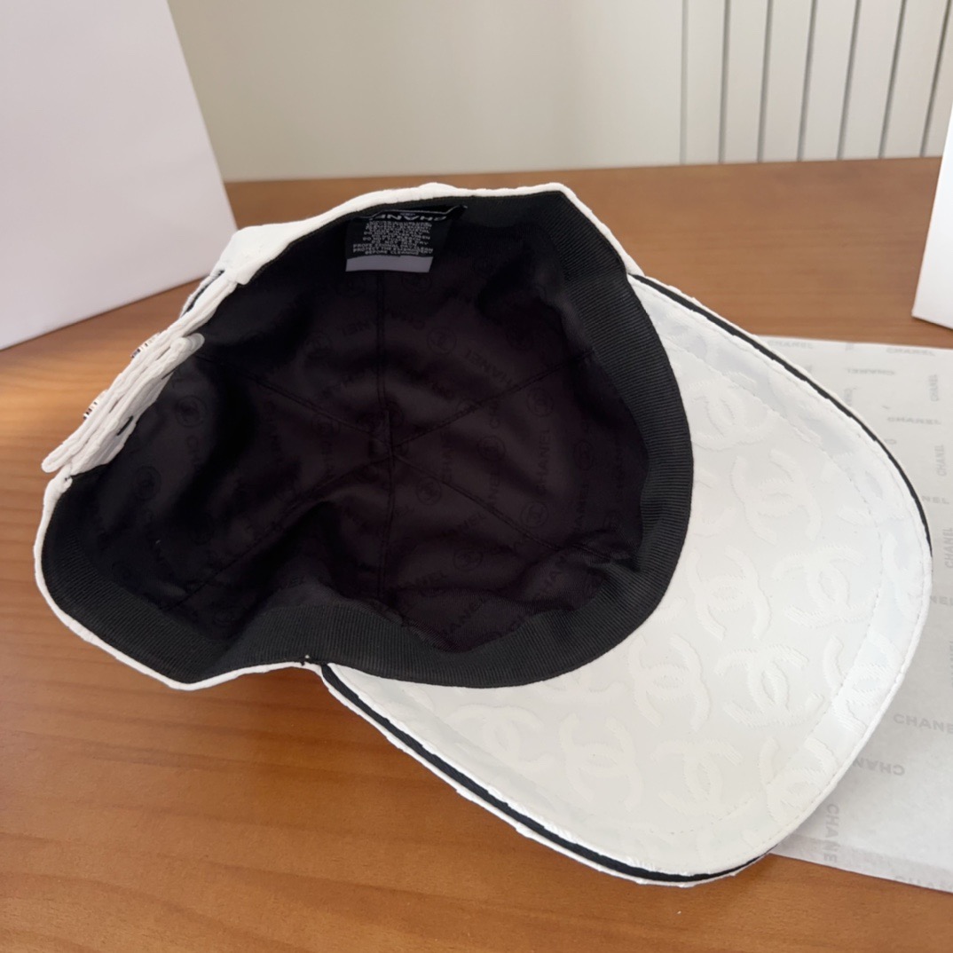香奈儿CHANEL 新品高定棒球帽，小香logo经典简约，时尚休闲设计 跑量新品