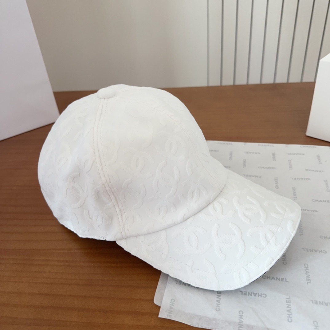 香奈儿CHANEL 新品高定棒球帽，小香logo经典简约，时尚休闲设计 跑量新品