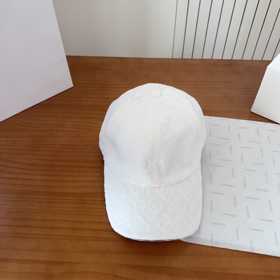 香奈儿CHANEL 新品高定棒球帽，小香logo经典简约，时尚休闲设计 跑量新品