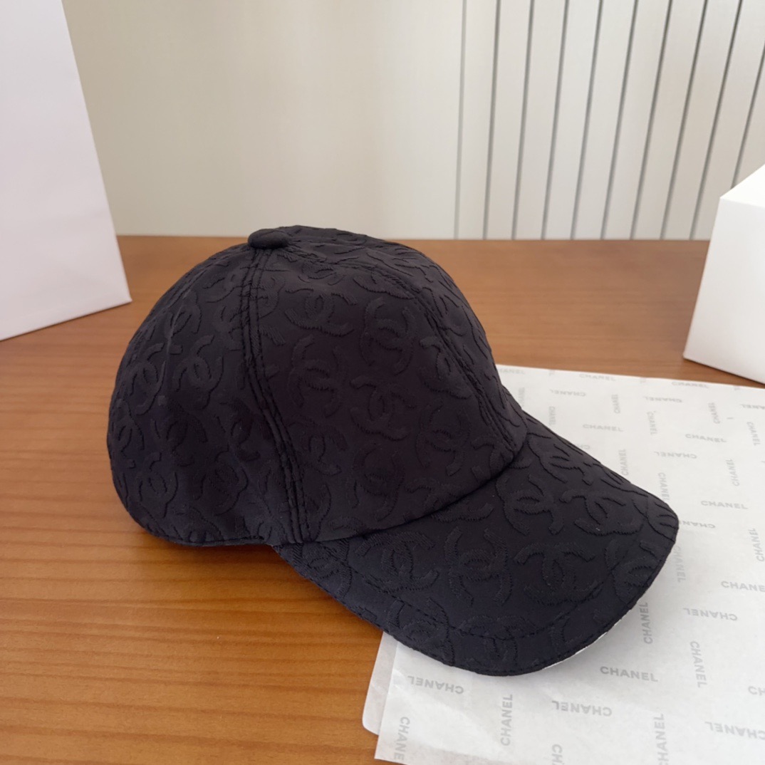 香奈儿CHANEL 新品高定棒球帽，小香logo经典简约，时尚休闲设计 跑量新品