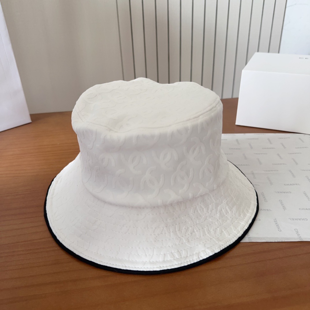 香奈儿CHANEL 新品高定渔夫帽，小香logo经典简约，时尚休闲设计 跑量新品