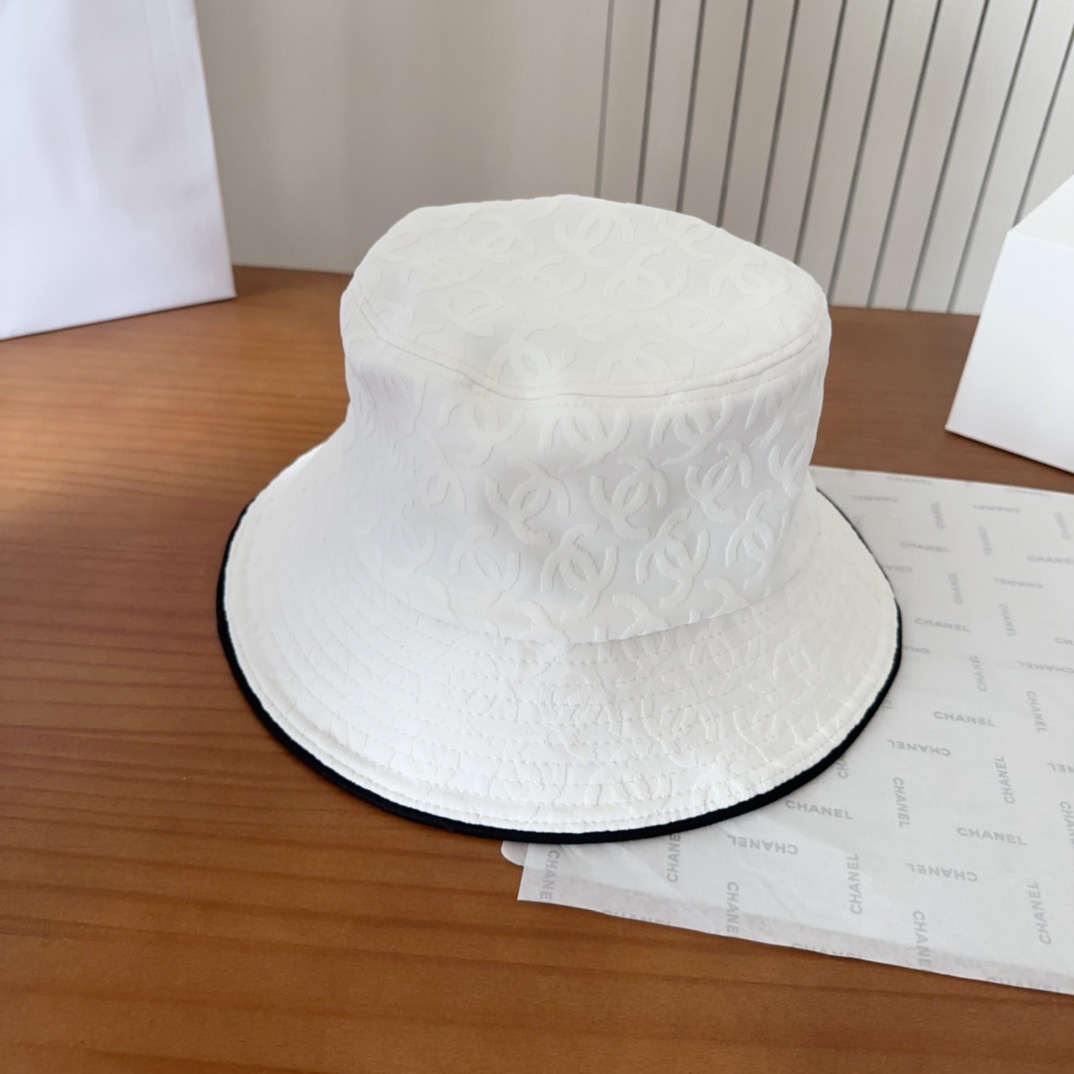 香奈儿CHANEL 新品高定渔夫帽，小香logo经典简约，时尚休闲设计 跑量新品