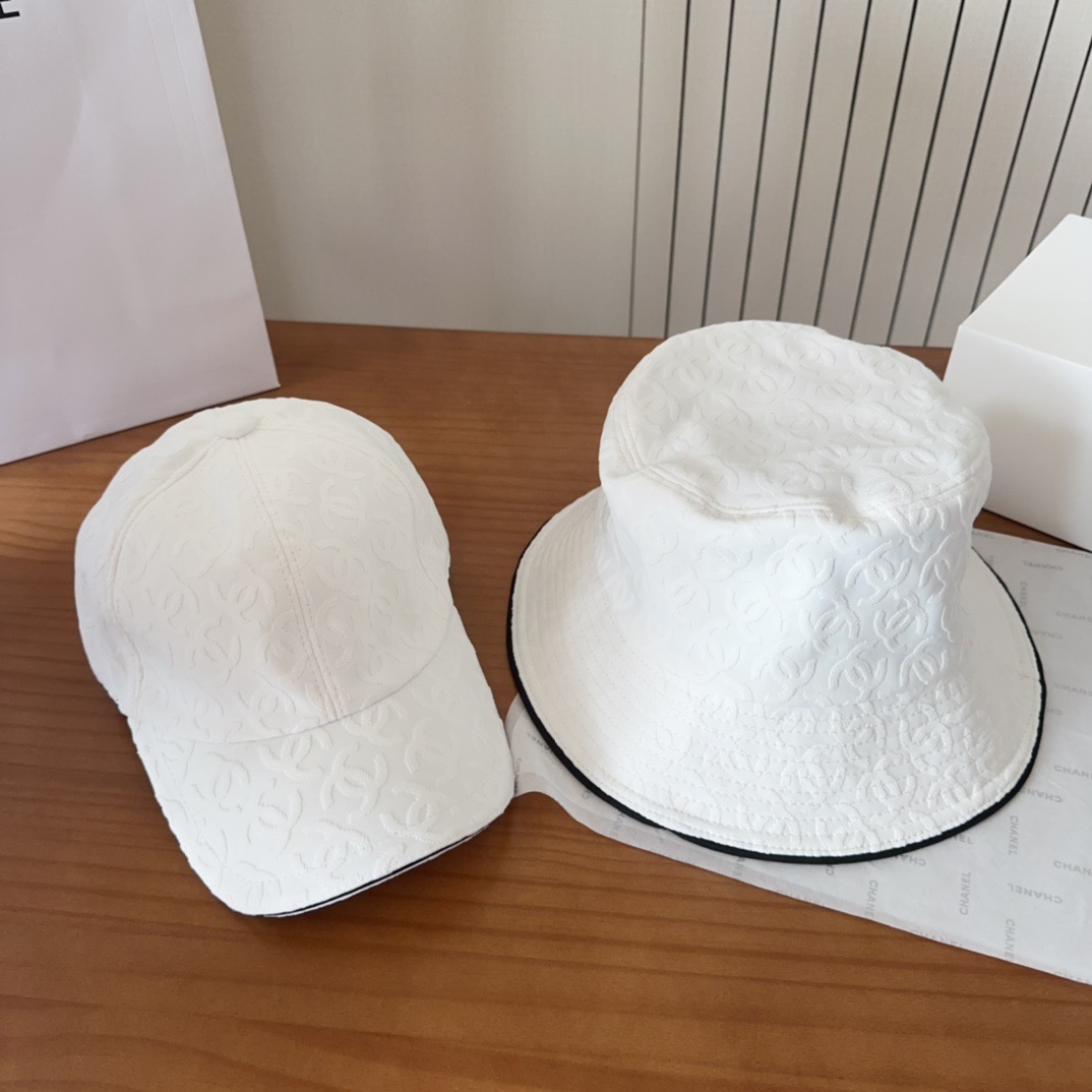 香奈儿CHANEL 新品高定渔夫帽，小香logo经典简约，时尚休闲设计 跑量新品