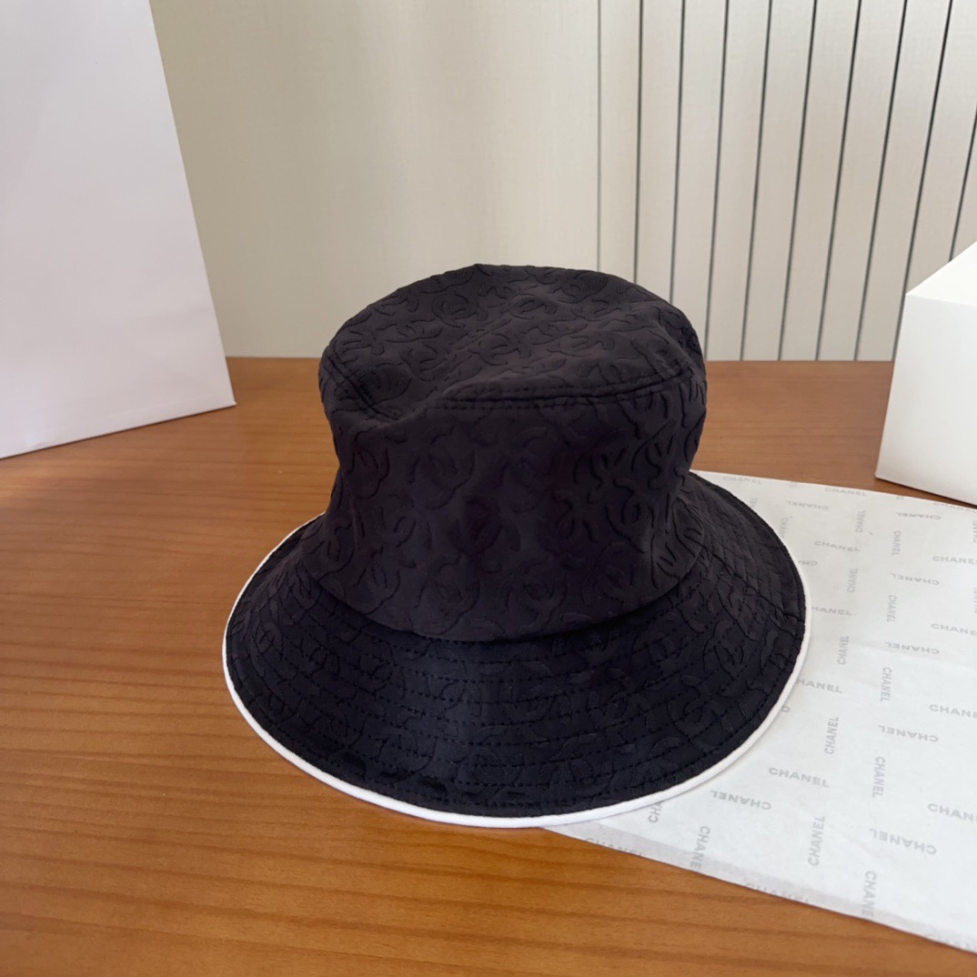 香奈儿CHANEL 新品高定渔夫帽，小香logo经典简约，时尚休闲设计 跑量新品