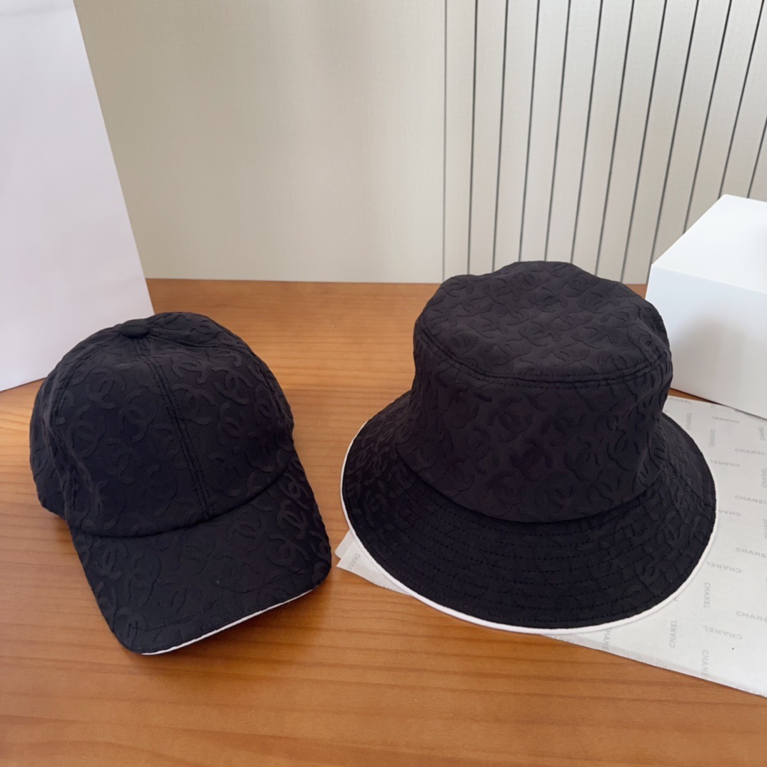 香奈儿CHANEL 新品高定渔夫帽，小香logo经典简约，时尚休闲设计 跑量新品