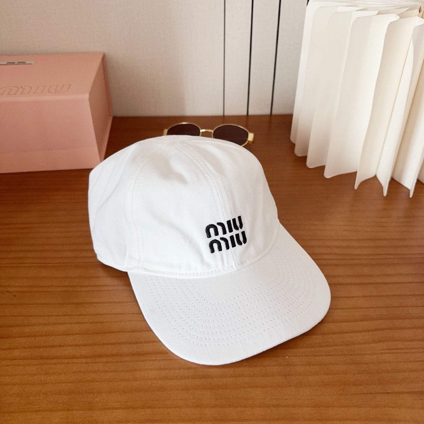【MIUM缪缪】2025新款双拼棒球帽，🔆百搭日常款～出街必备