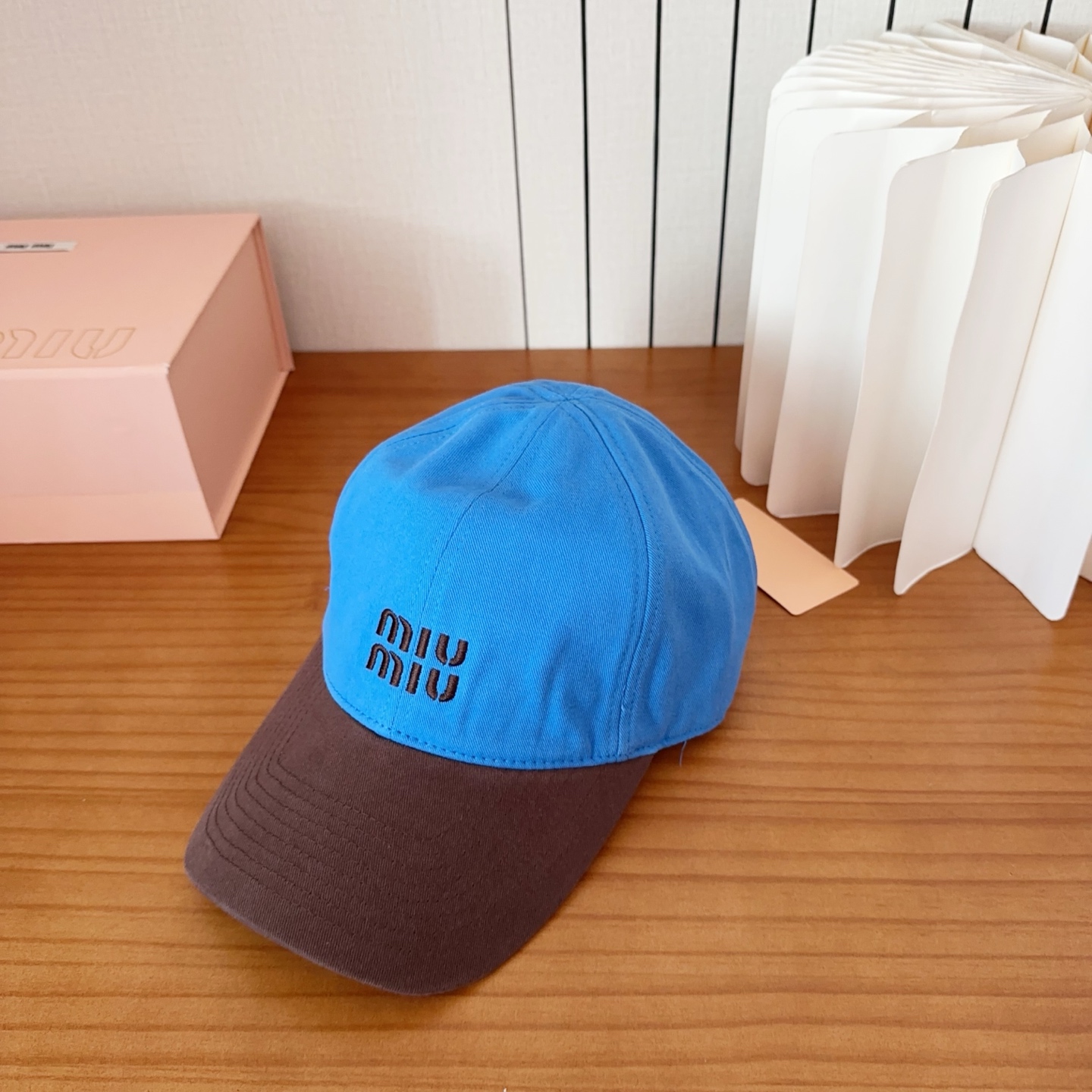 miumiu 缪缪秋冬新品棒球帽 原单正品开模订制，原版做工细致质量超赞！