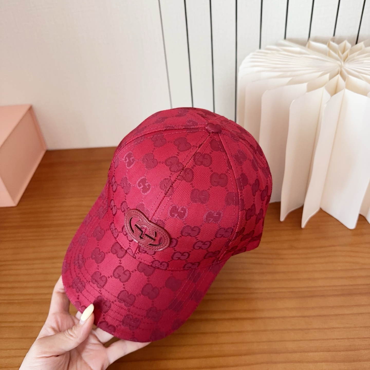 👒古奇GUCCI 👒专柜新款棒球帽，简单大方 男女通用遮阳帽