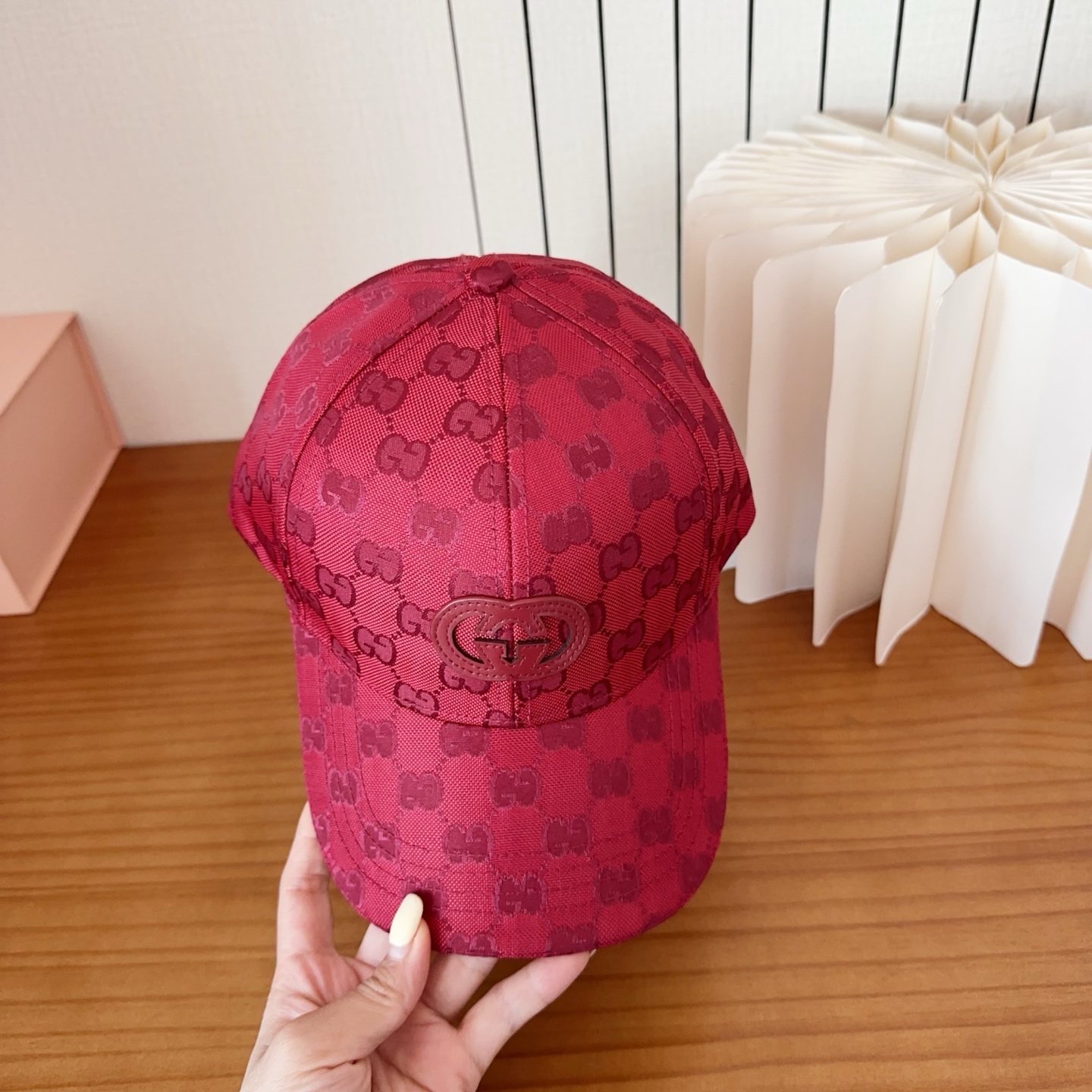 👒古奇GUCCI 👒专柜新款棒球帽，简单大方 男女通用遮阳帽