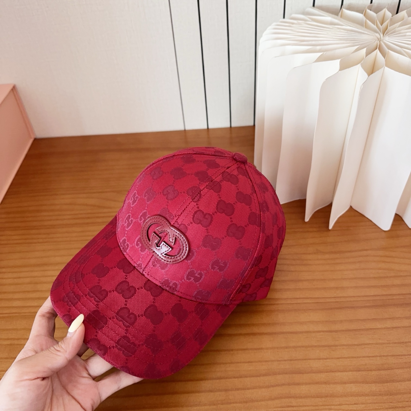 👒古奇GUCCI 👒专柜新款棒球帽，简单大方 男女通用遮阳帽