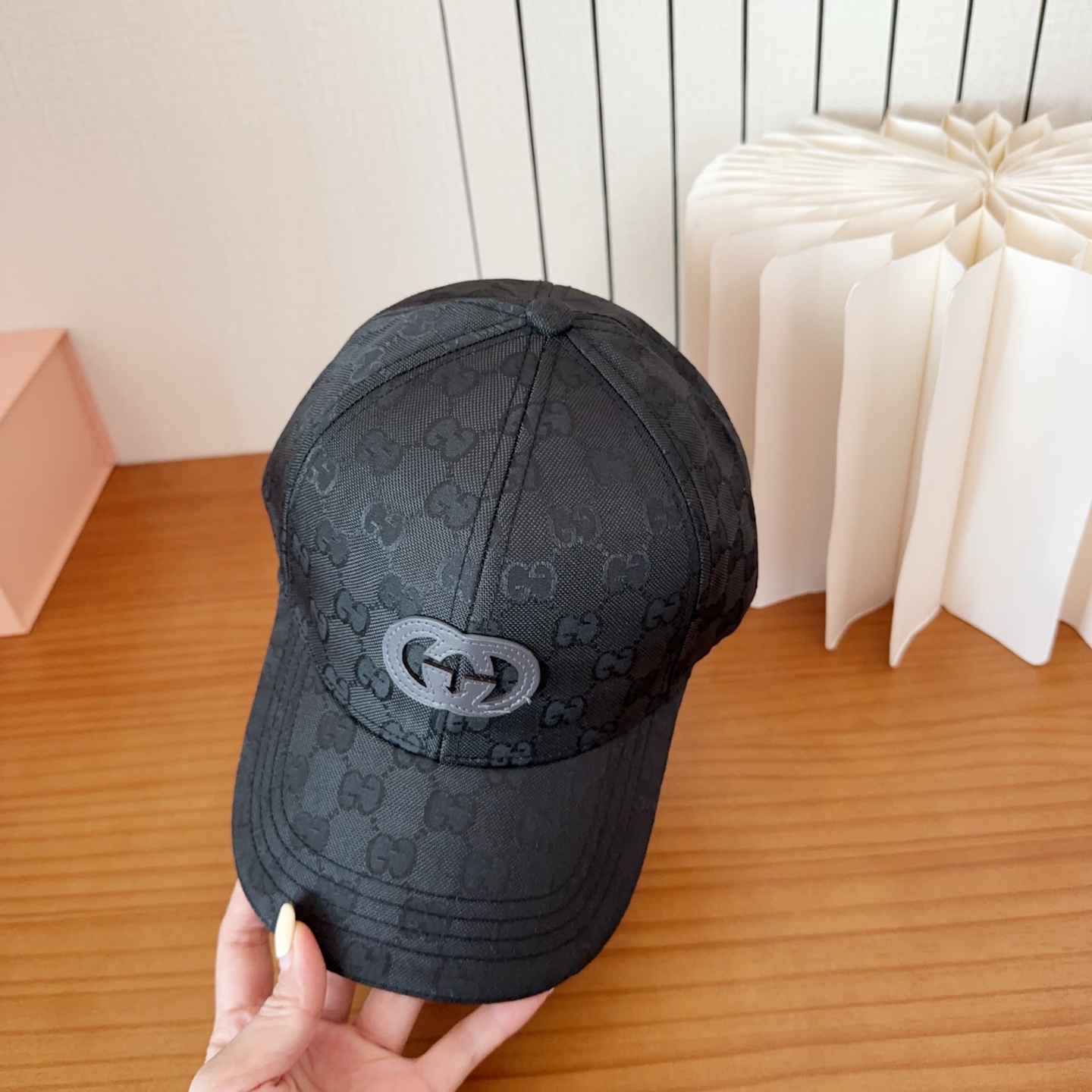 👒古奇GUCCI 👒专柜新款棒球帽，简单大方 男女通用遮阳帽