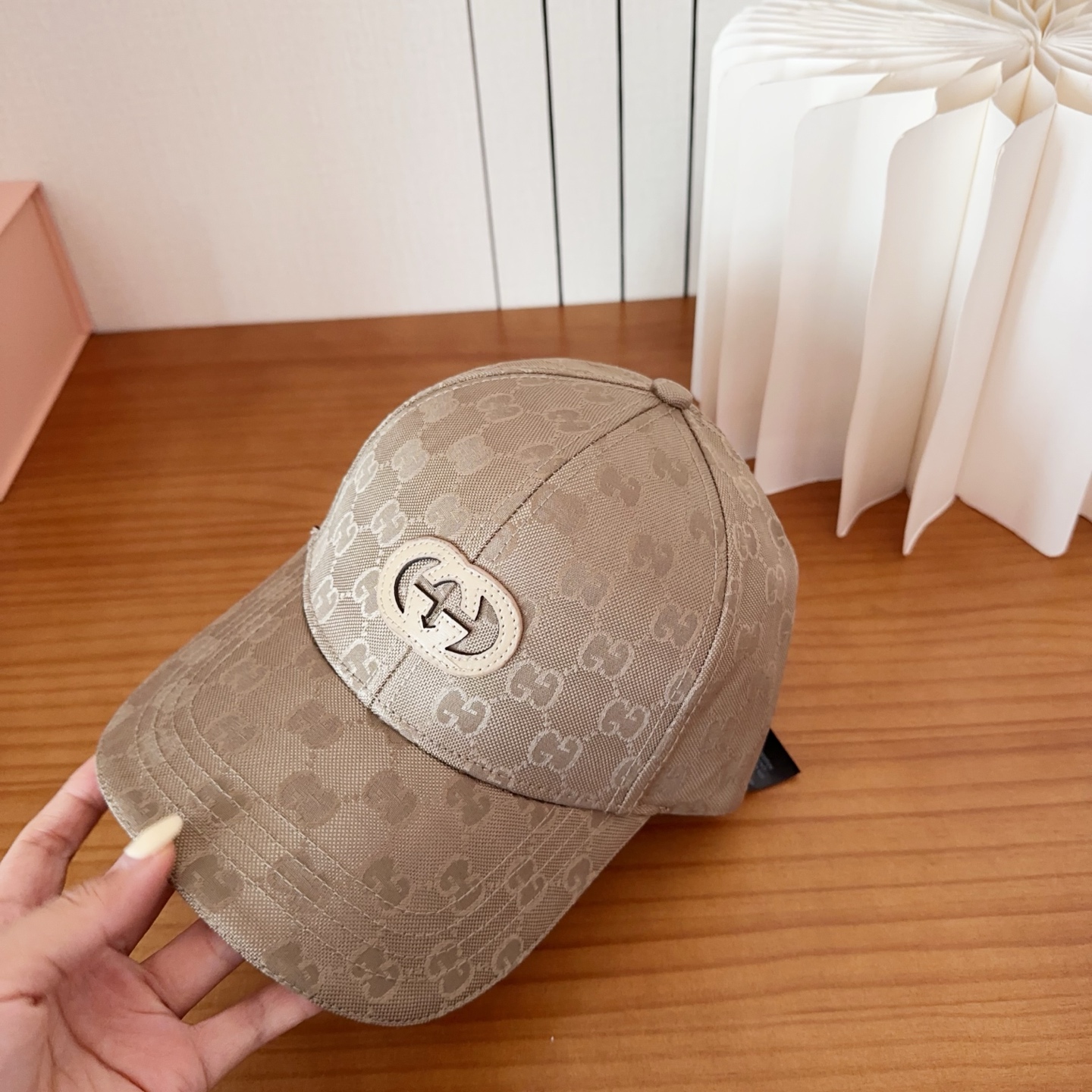 👒古奇GUCCI 👒专柜新款棒球帽，简单大方 男女通用遮阳帽