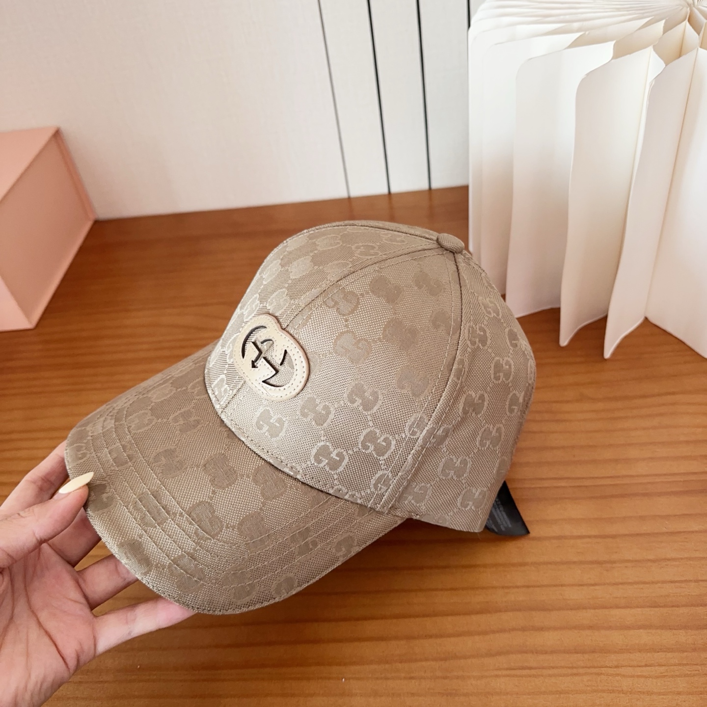 👒古奇GUCCI 👒专柜新款棒球帽，简单大方 男女通用遮阳帽